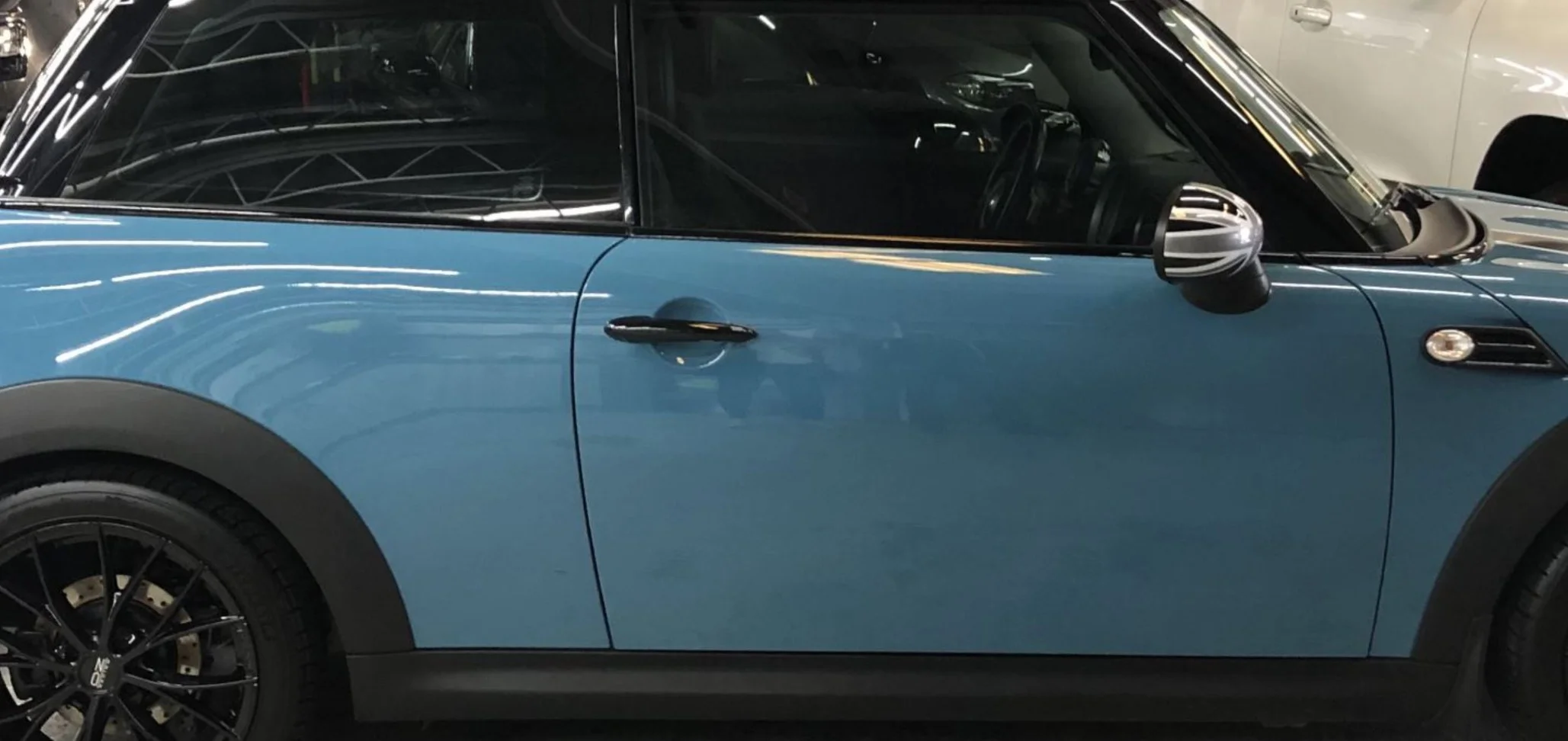 ECOTRIC Pair Matte Black Outer Door Handle Covers Trim for  2007-2014 MINI R50 R52 R53 R55 R57 R58 R59 R61 Hatchback Cooper S