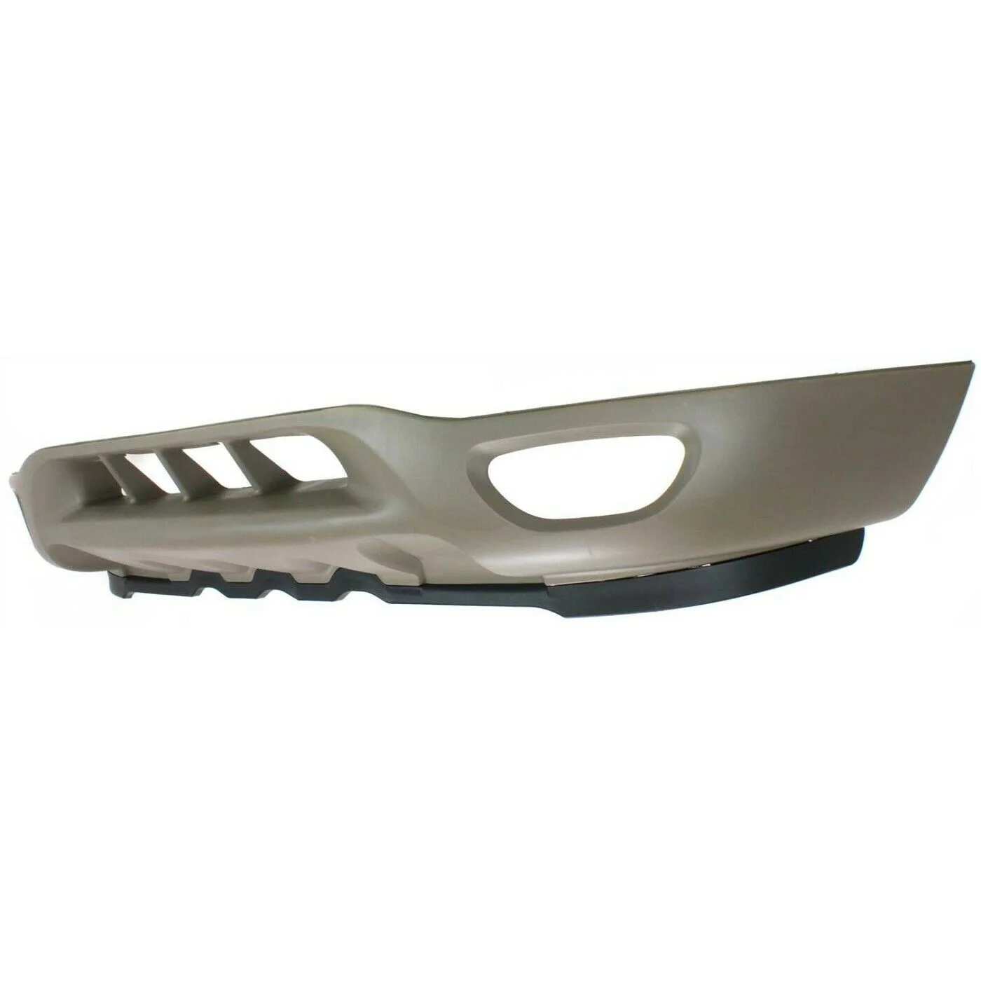 Front Lower Valance For 99-02 Expedition 01-03 F-150 w/ Fog Light Holes Beige