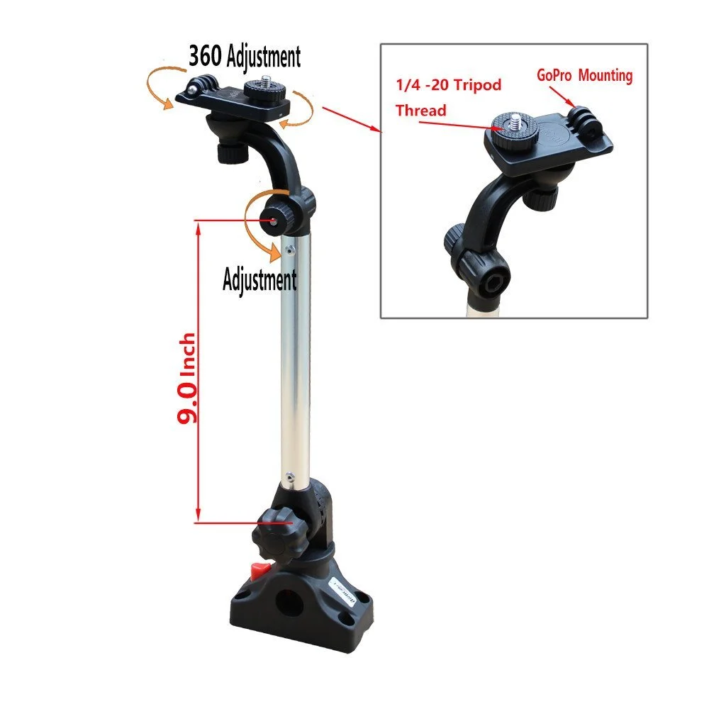 BroCraft Kayak Portable Camera Mount / For GO Pro Mount
