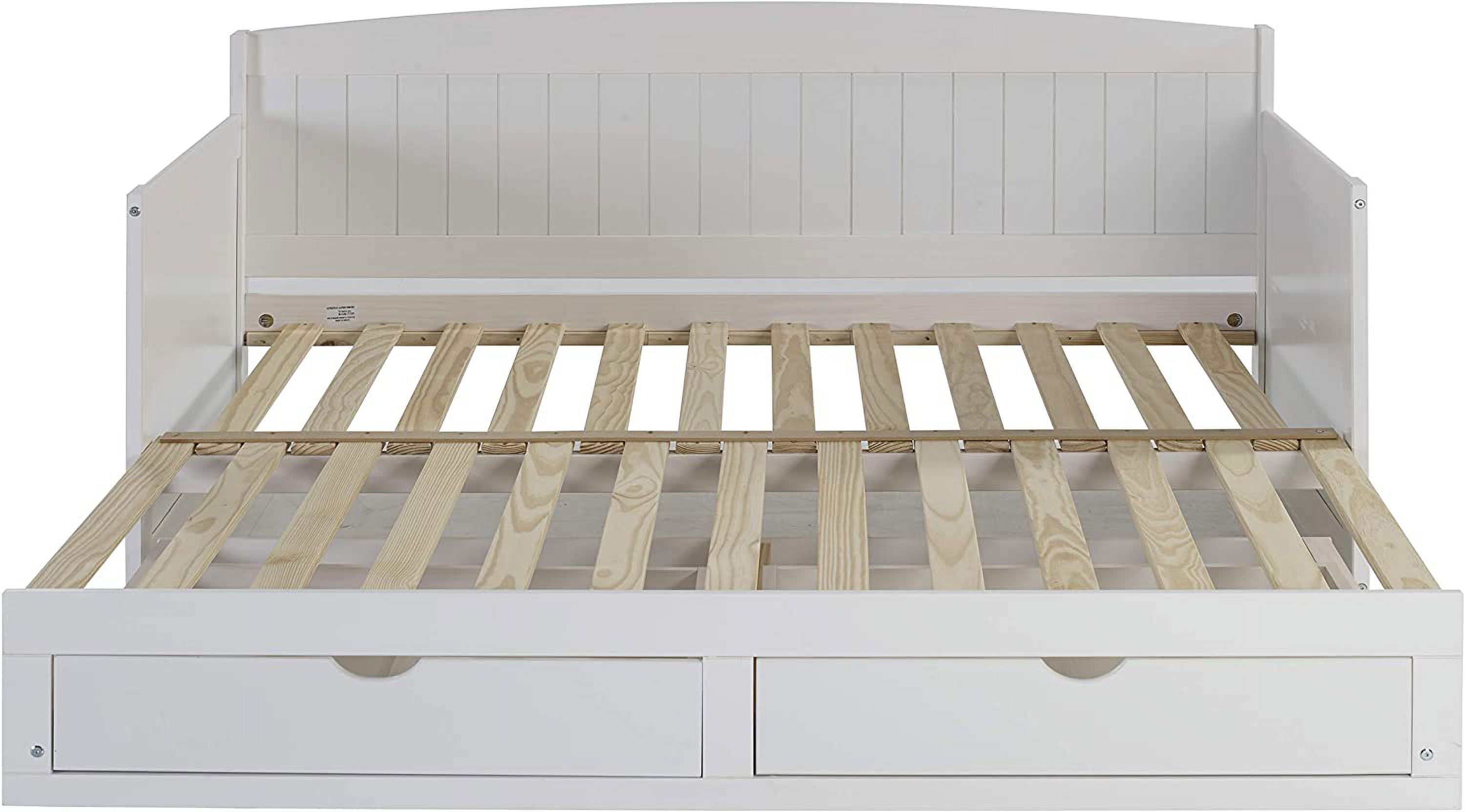 Popular Furniture Harmony Daybed  Twin  White