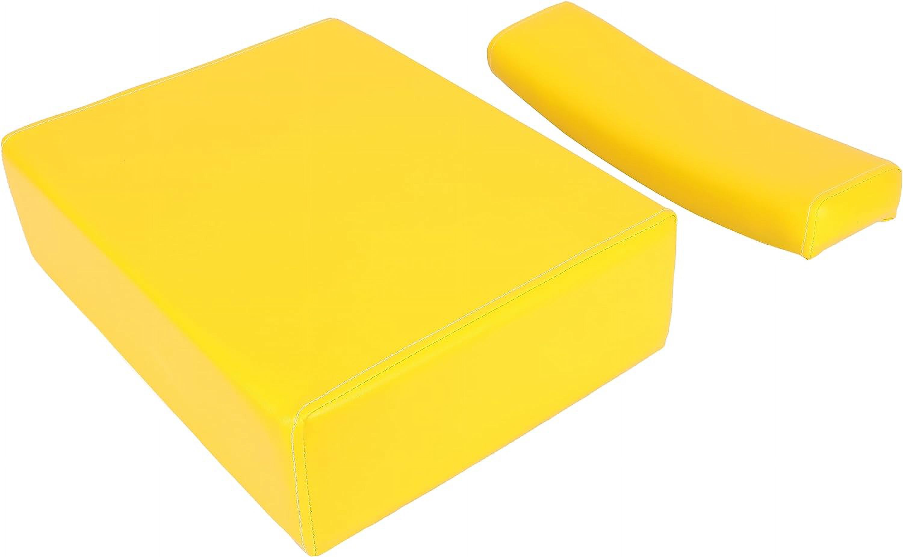 Kojem Seat Bottom Cushion for John Deere A B D G R 50 60 70 80 730 520 530 620 630 720 820 830 Tractor Replacement for JD12W R0173 Plastic Yellow