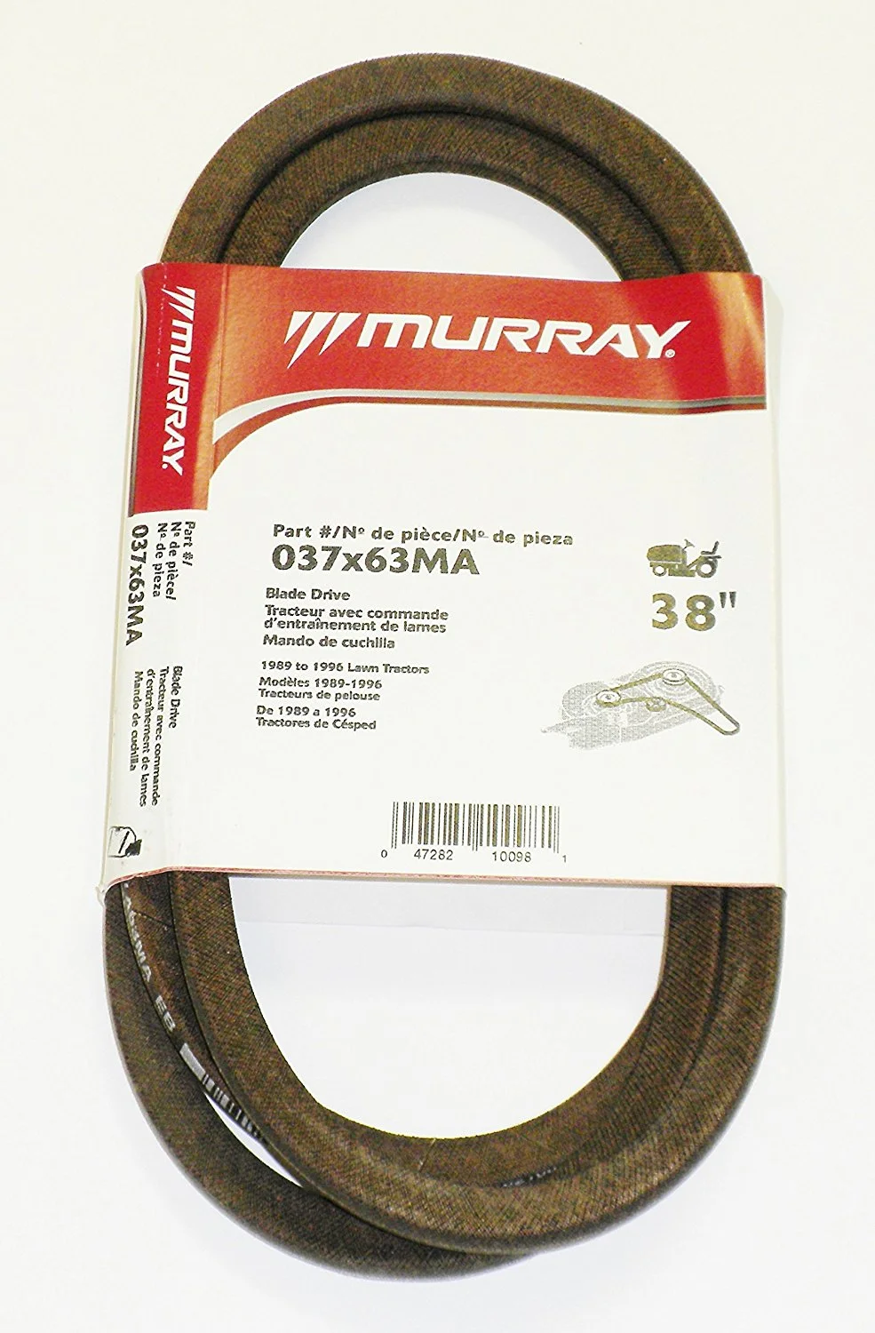 37x63 Original Murray Belt