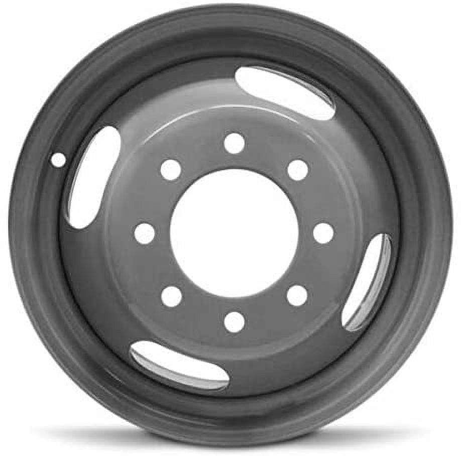 New 16x6.5 inch Wheel for GMC Sierra 3500 (01-07) Grey Painted Steel Rim