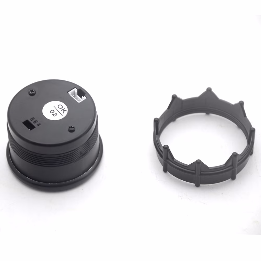 Arealer Automobile instrument,With O2 Car Narrowband Air Fuel 2 In 1 Ratio Kit 12 In 1 Meter Volmeter With O2 1 Meter 52mm Fuel Ratio Kit Meter 52mm Narrowband Car Volmeter With 12 V Car Kit 12 V