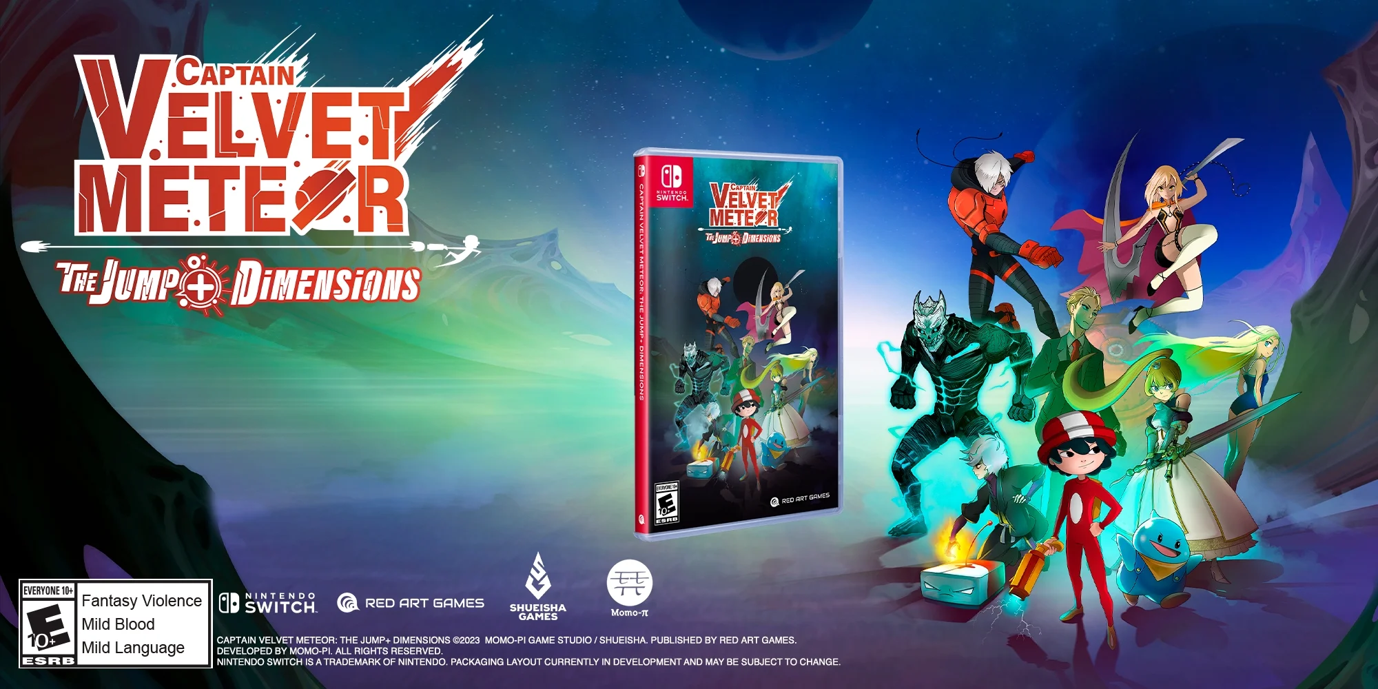 Captain Velvet Meteor: The Jump+ Dimensions, Nintendo Switch