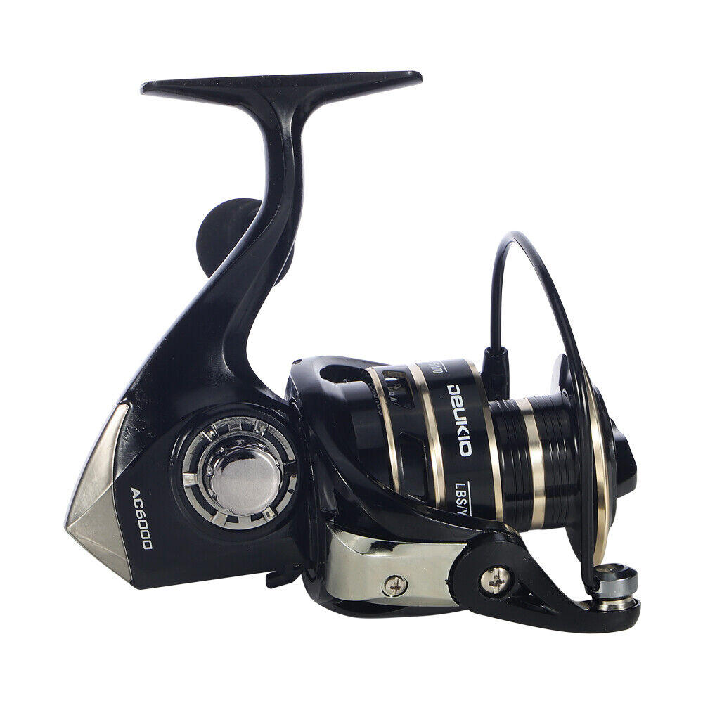 12BB Metal Spinning Fishing Reel 5.2:1 Saltwater Freshwater Right Left Hand Reel