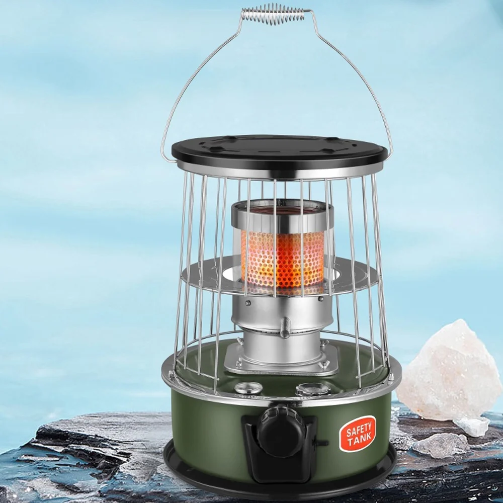Handheld Picnic Heater Portable Paraffin Stove for Winter Camping and Fishing
