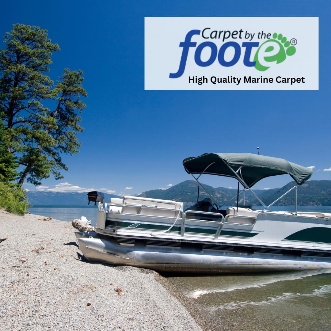 Boat Trailer Bunk Carpet, Trailer Guide Carpet, Marine Carpet, Boat Carpet, Bunk Padding, (Midnight Grey, 20oz 12