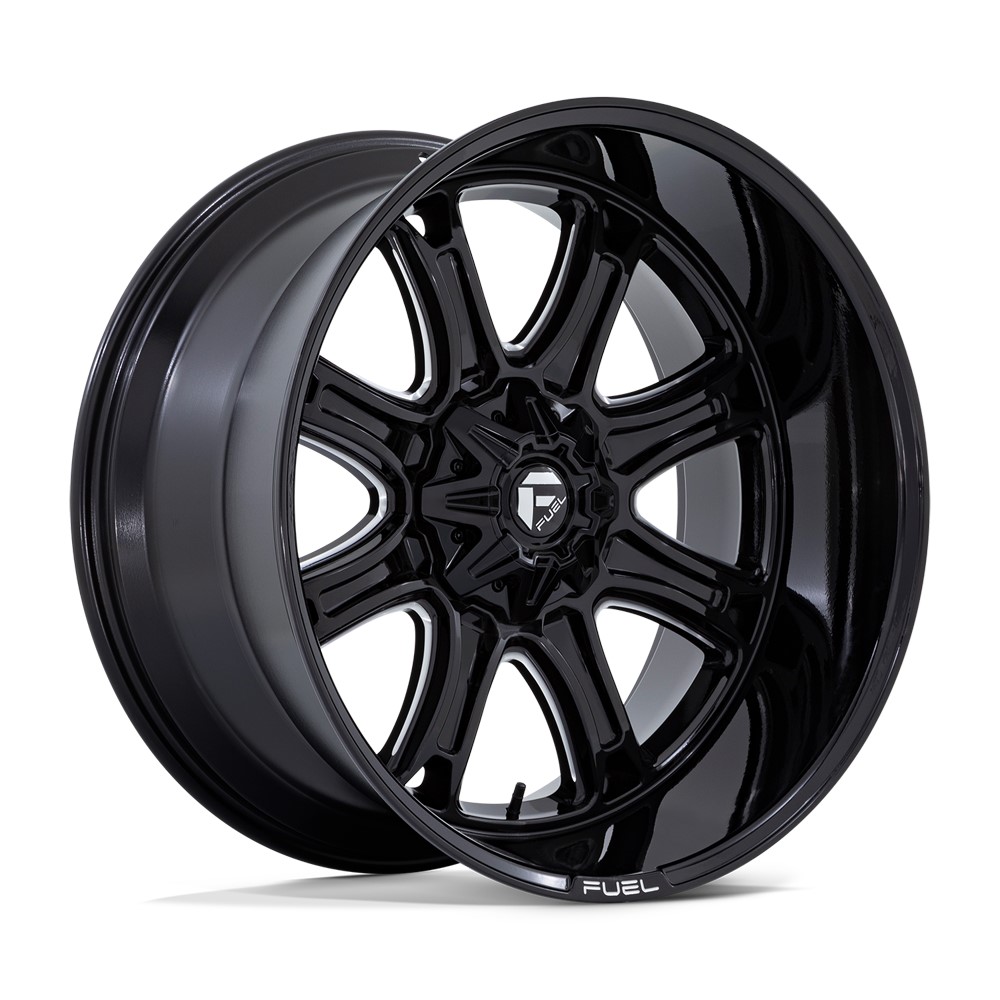 Fuel FC853BE Darkstar Gloss Black Milled 20x10 6x135 / 6x5.5 -18mm (FC853BE20106718N)