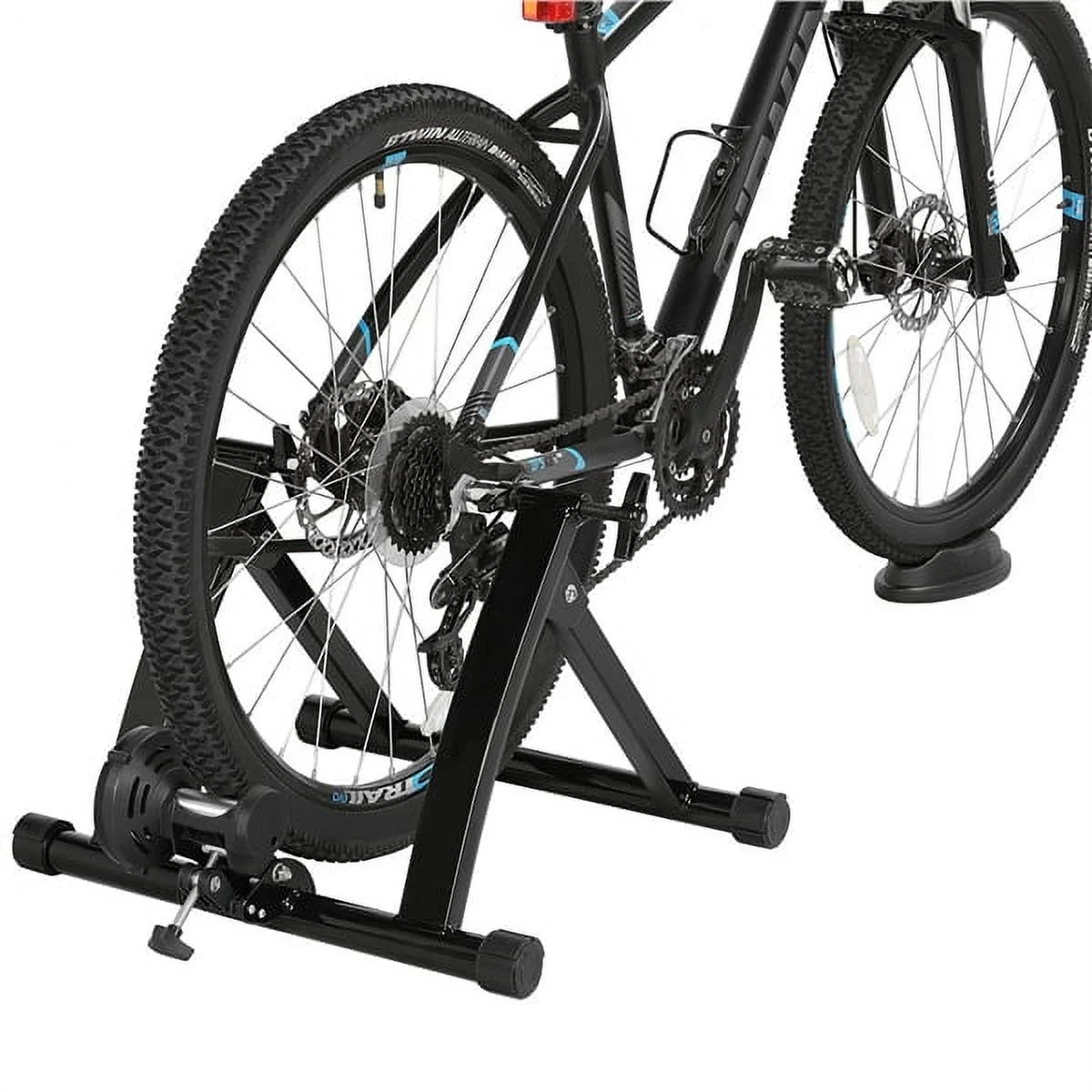 Foldable Bike Trainer Magnetic Cycle Indoor Bike Trainer Stand Exercise Stand Bicycle Turbo Trainer