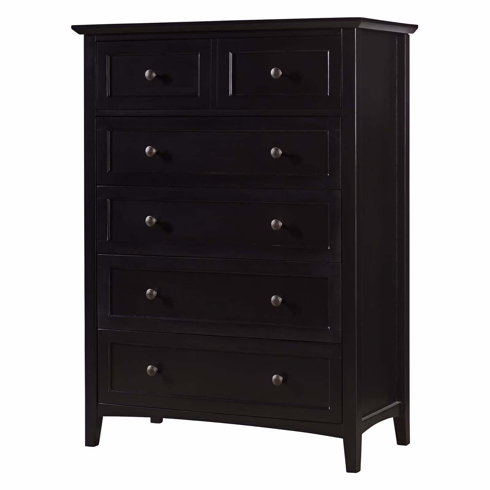 Modus Paragon 5 Drawer Chest in Black