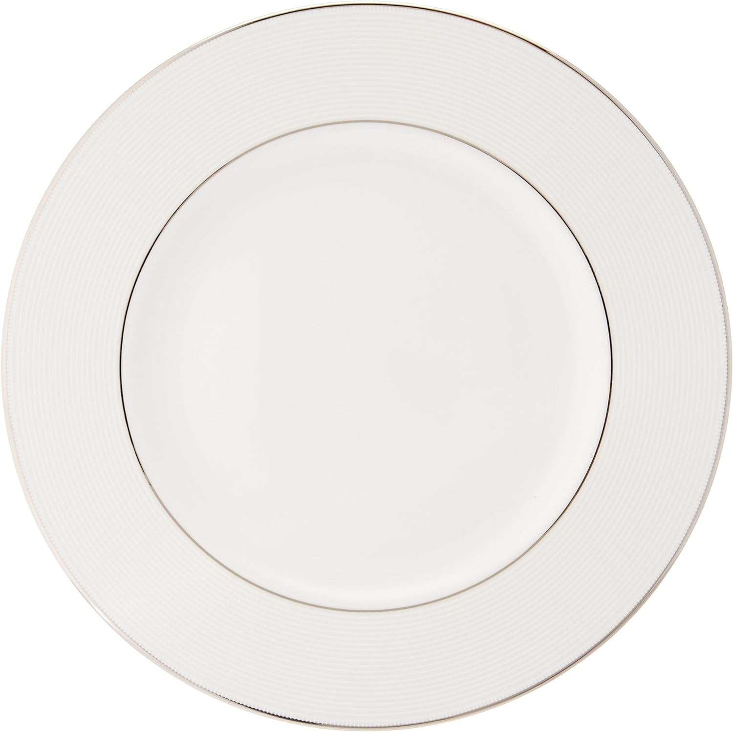 Opal Innocence Stripe 5-Piece Place Setting, 4.40 LB, White