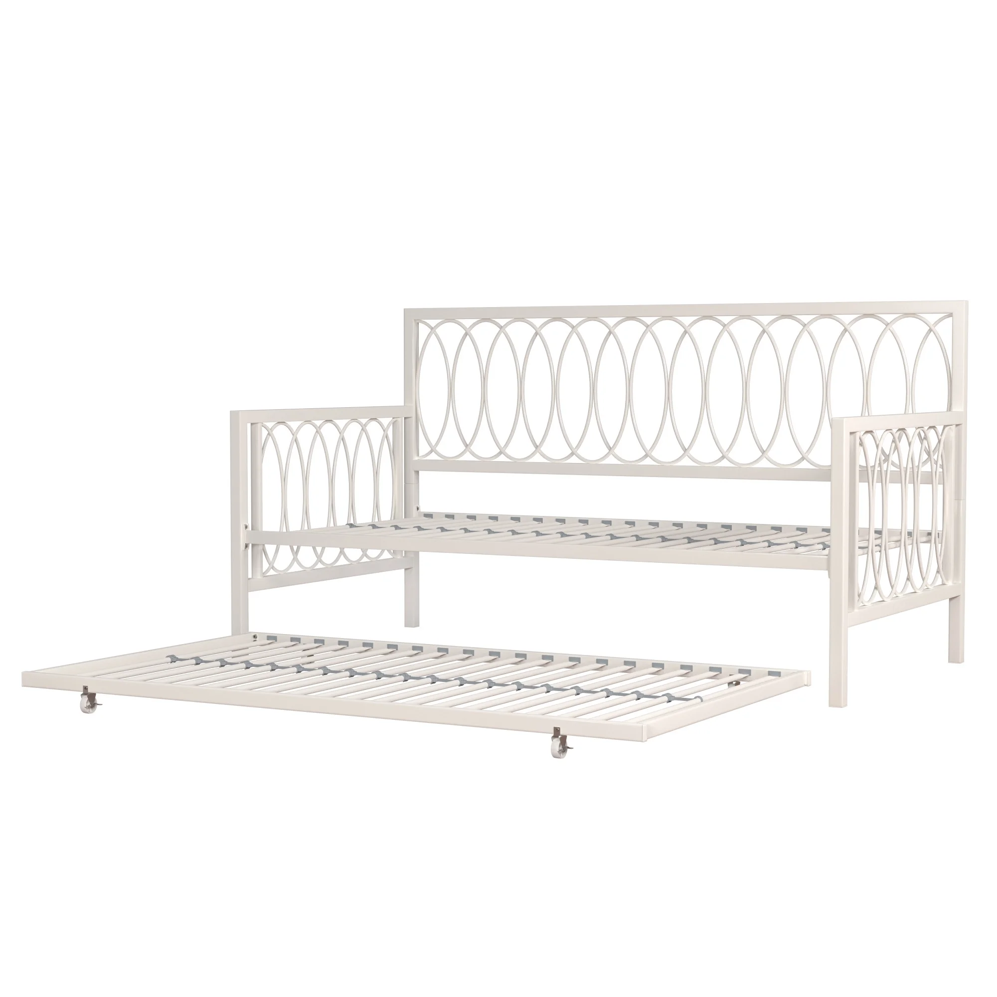 Hillsdale Furniture Naomi Twin Daybed with Trundle, White