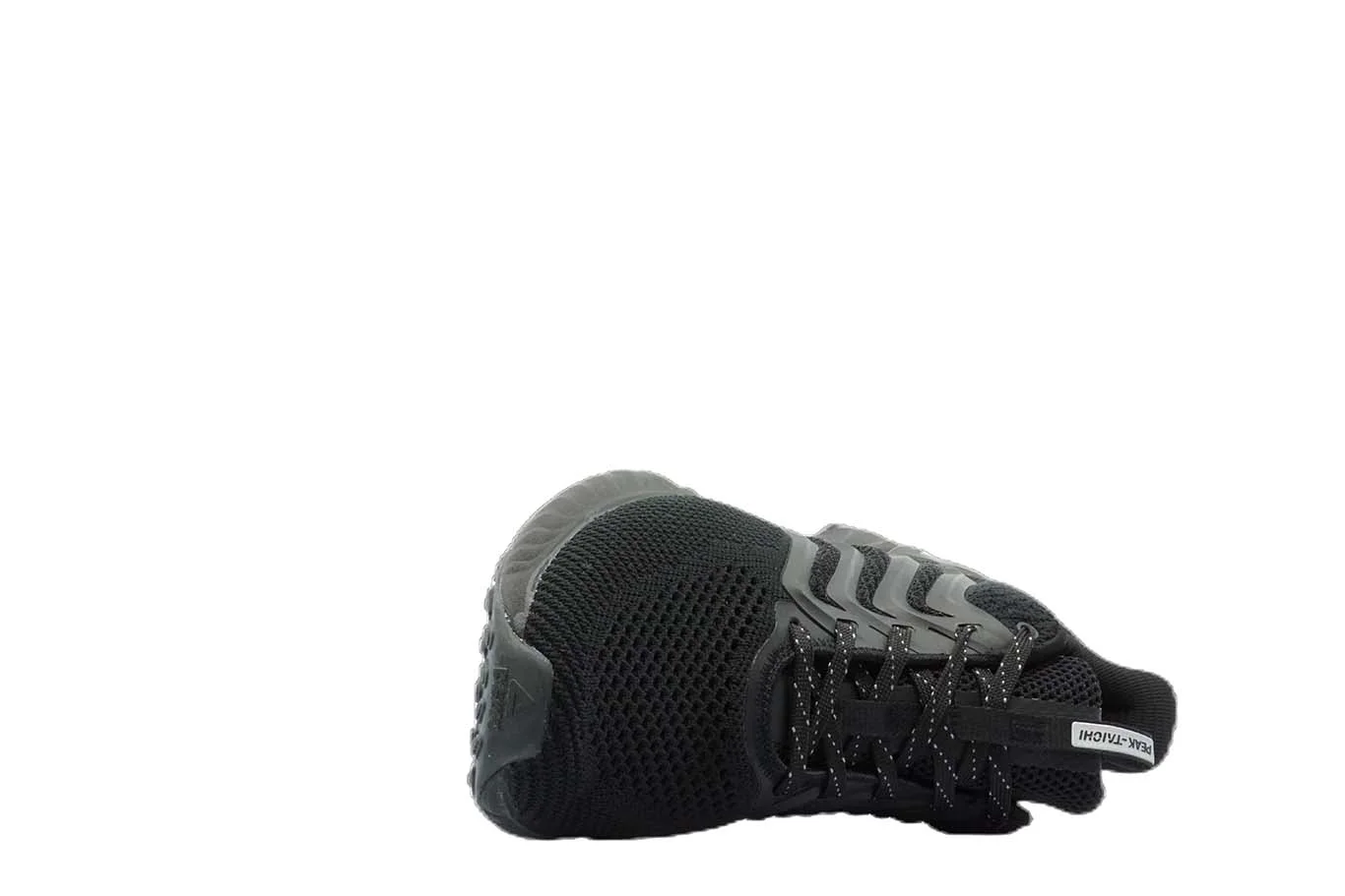 [E92557] Mens Peak Taichi Natural Black Running Shoes - 6