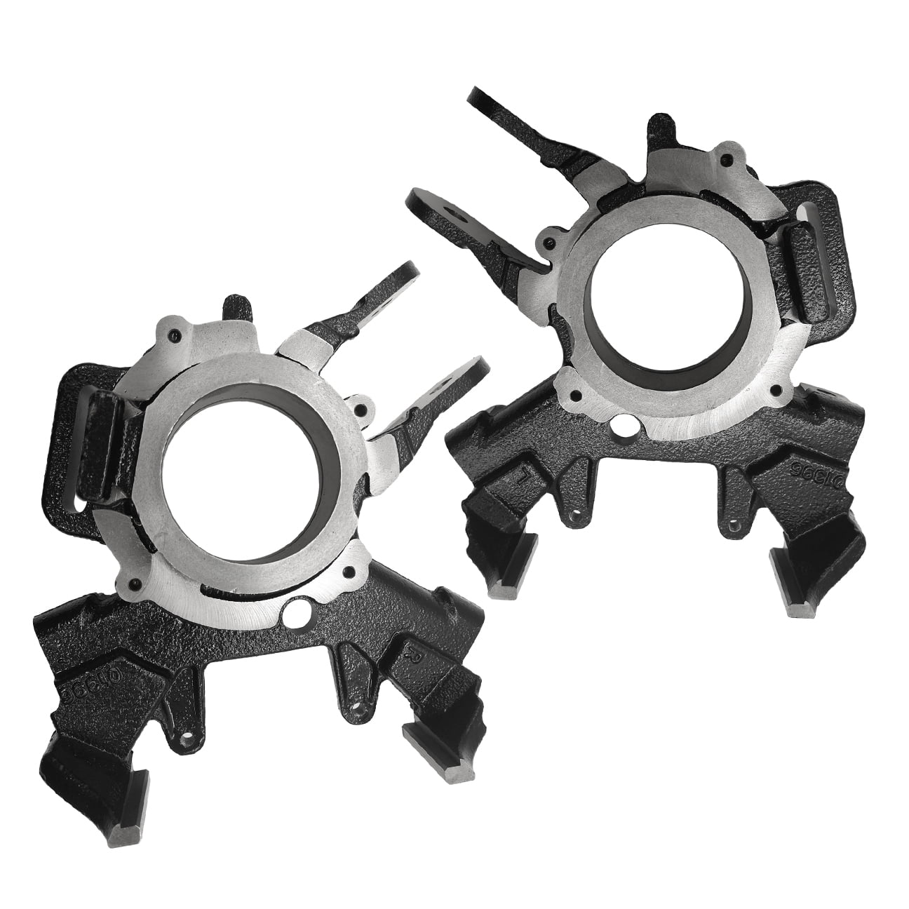 2PCs Rear Left Driver & Right Passenger Side Steering Knuckle For  2002-2005 Ford Explorer For  2002-2005 Mercury Mountaineer Replace For  697-912 3L2Z5A968BA 697-913 3L2Z5A969BA