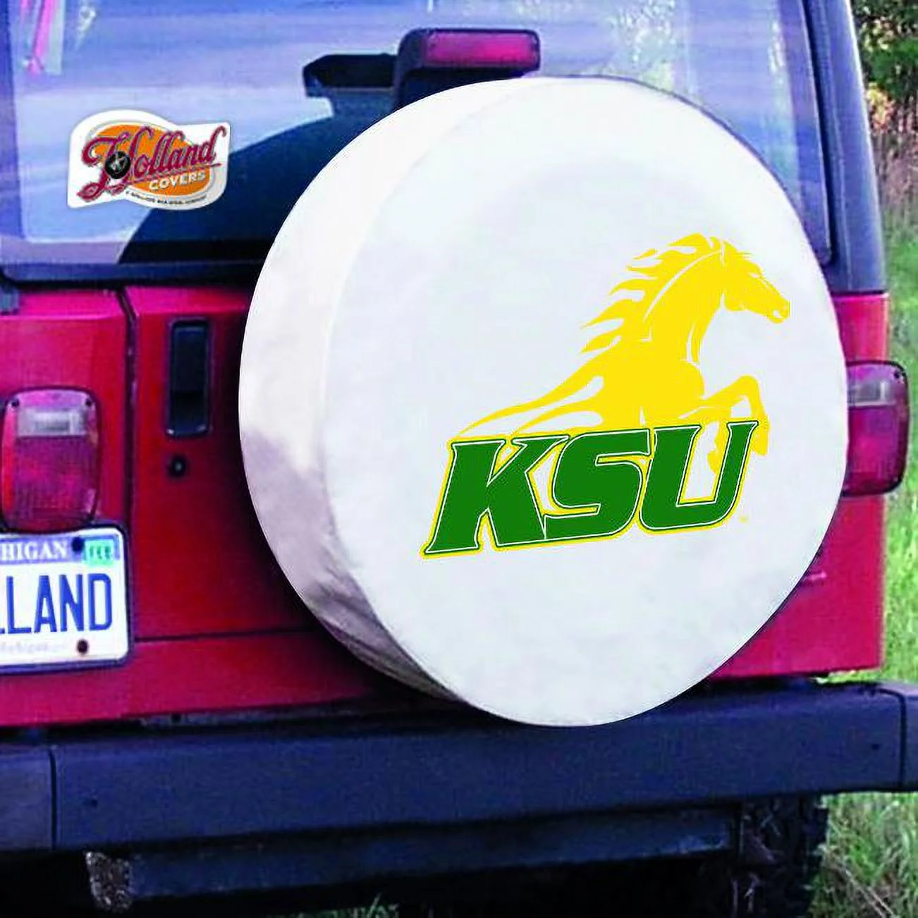 Holland Bar Stool 28 x 8 Kentucky State University Tire Cover