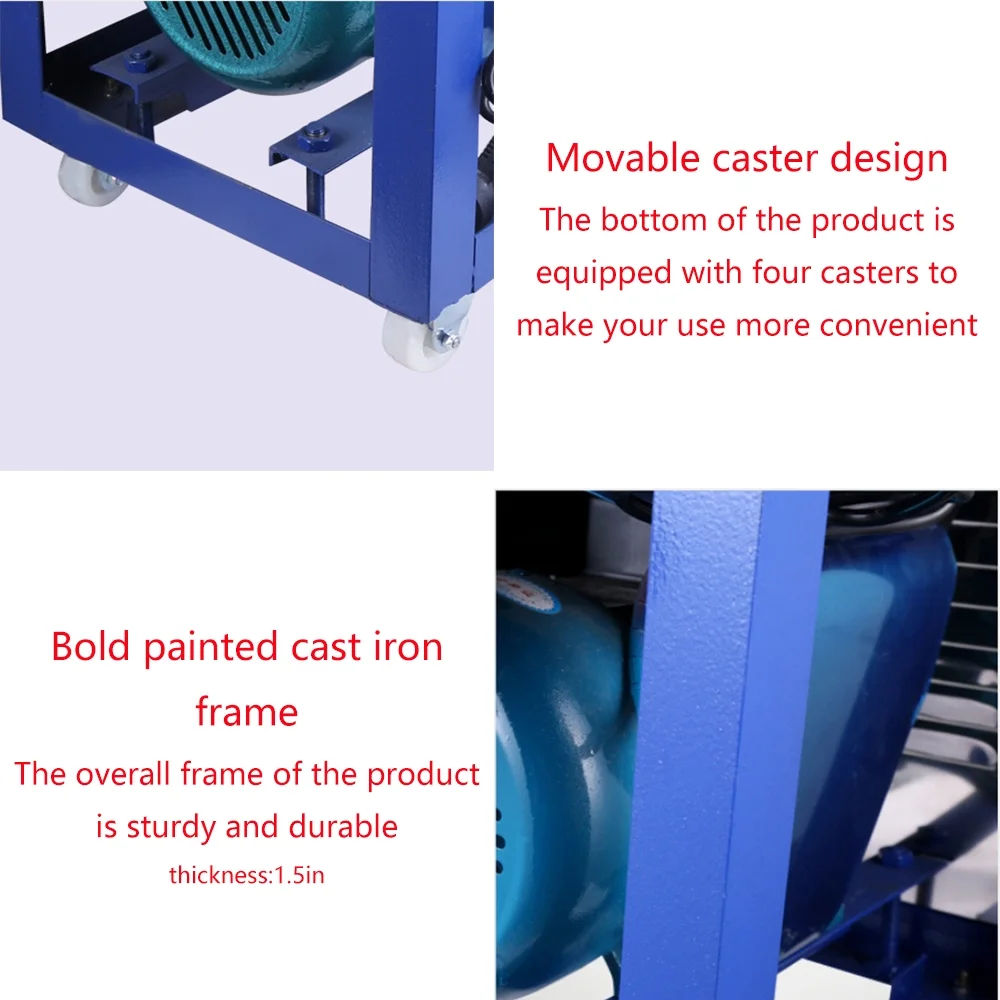 PreAsion Electric Bone Crusher Feed Processer Meat Fish Chicken Bones Grinder Chopper 220V 2.2KW