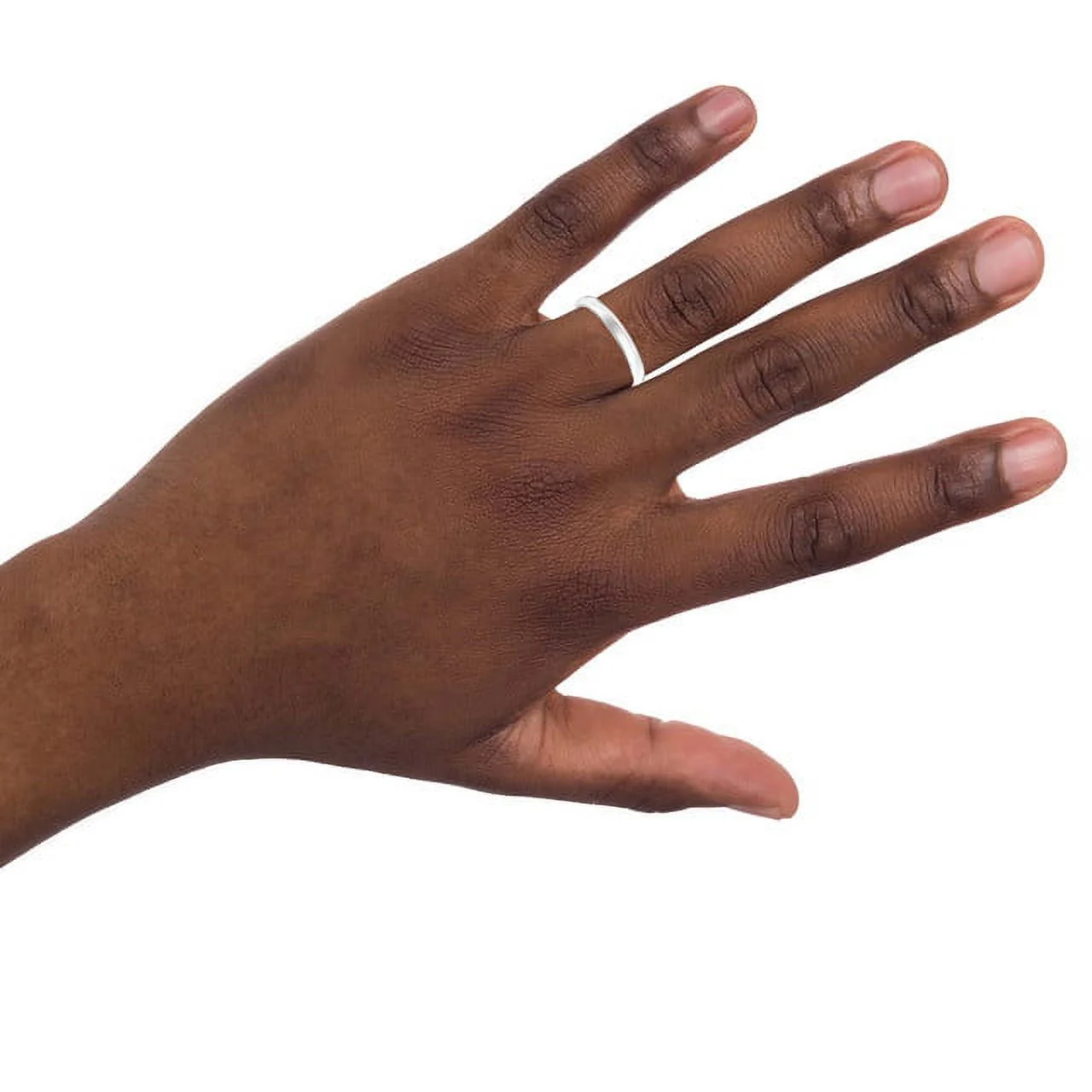 Keepsake 14kt White Gold Wedding Band, 3mm