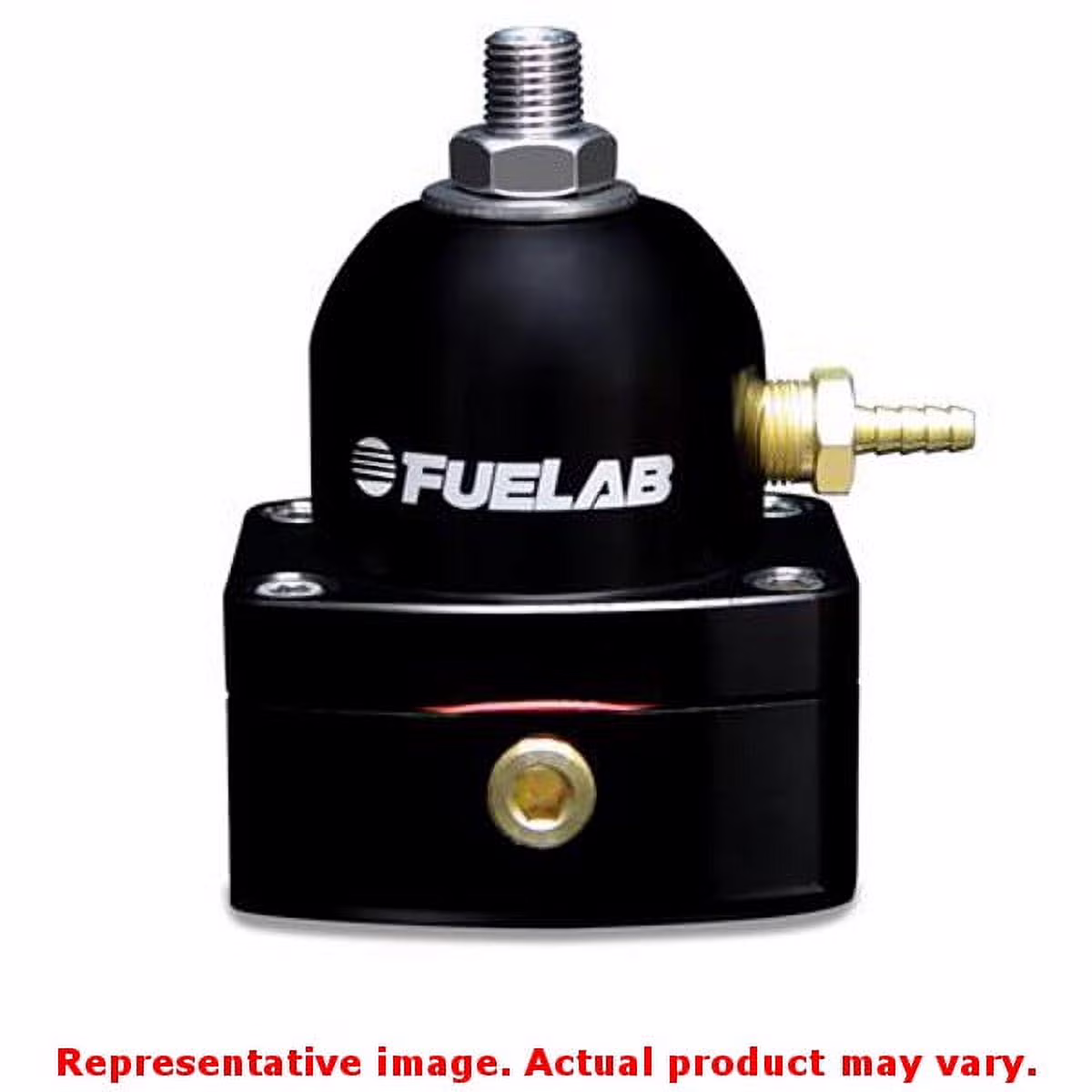 FUELAB 53501-1 Black (2) -6AN Inlets, (1) -6AN Return Range: 25-90 psi FUELAB 5