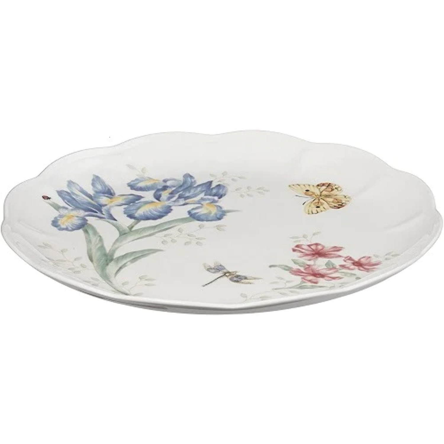 Lenox Butterfly Meadow Orange Sulphur Dinner Plate