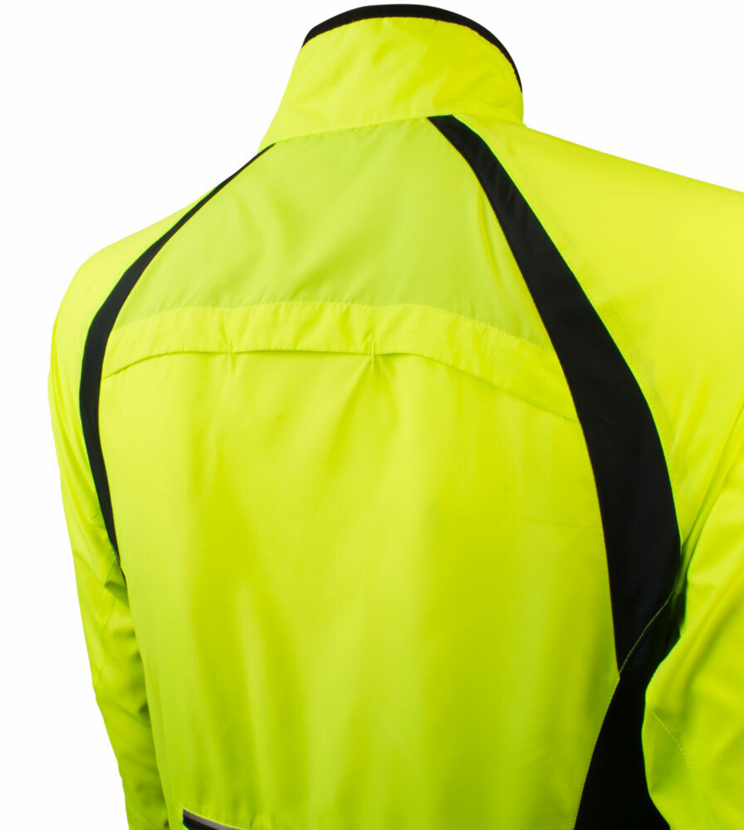 Aero Tech Men's Windproof Packable Safety Jacket - High Visibility Windbreaker