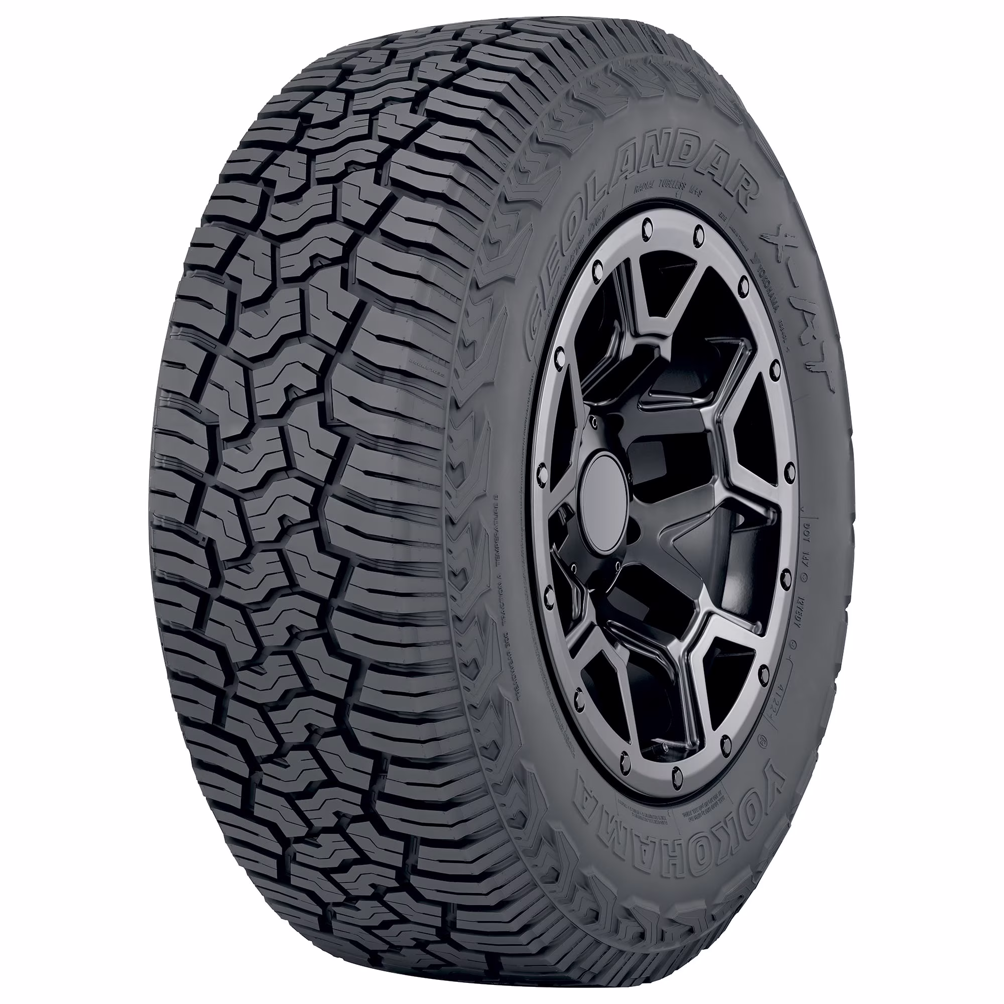 Yokohama Geolandar X-AT LT285/70R17/8 121/118S BW All Season Tire