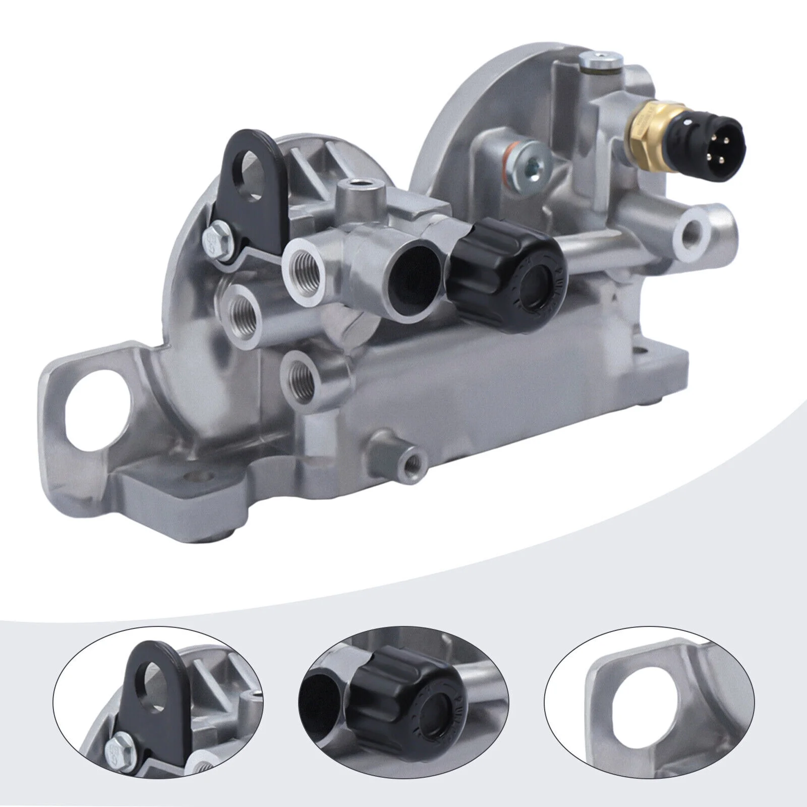 CNCEST Fuel Filter Housing Engine Side For Volvo Truck MP7 MP8 MP10 D11 D12 D13 D16