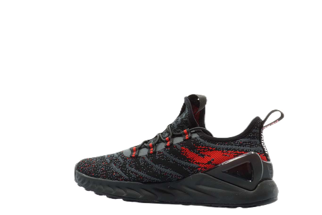 [EK9450] Kids Youth Peak Taichi 1.0 Plus Black Melange Running Shoes - 5.5 - (Youth)