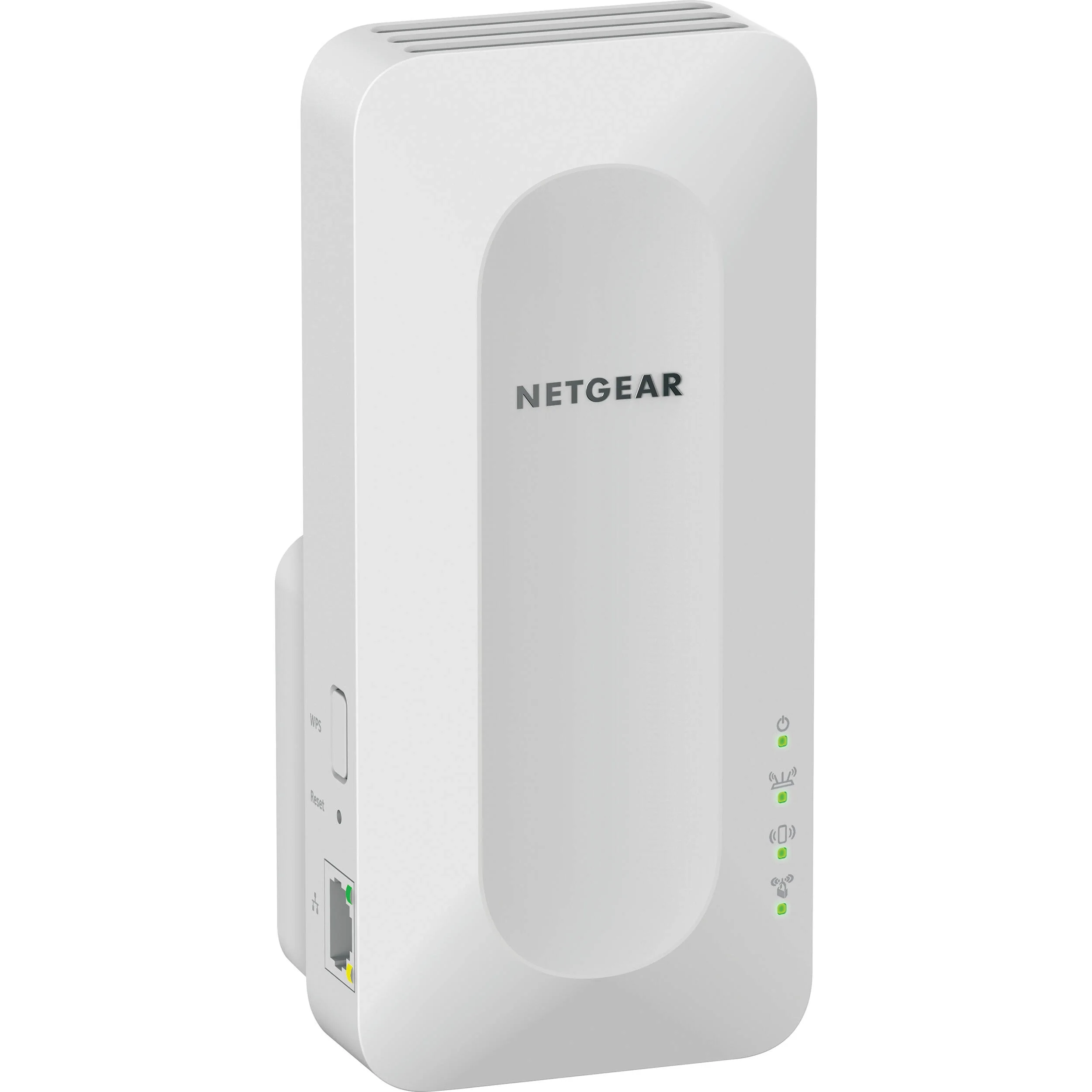 Restored NETGEAR EAX15-100NAR AX1800 Dual-band WiFi 6 Mesh Extender Wall Plug, White - Certified Refurbished