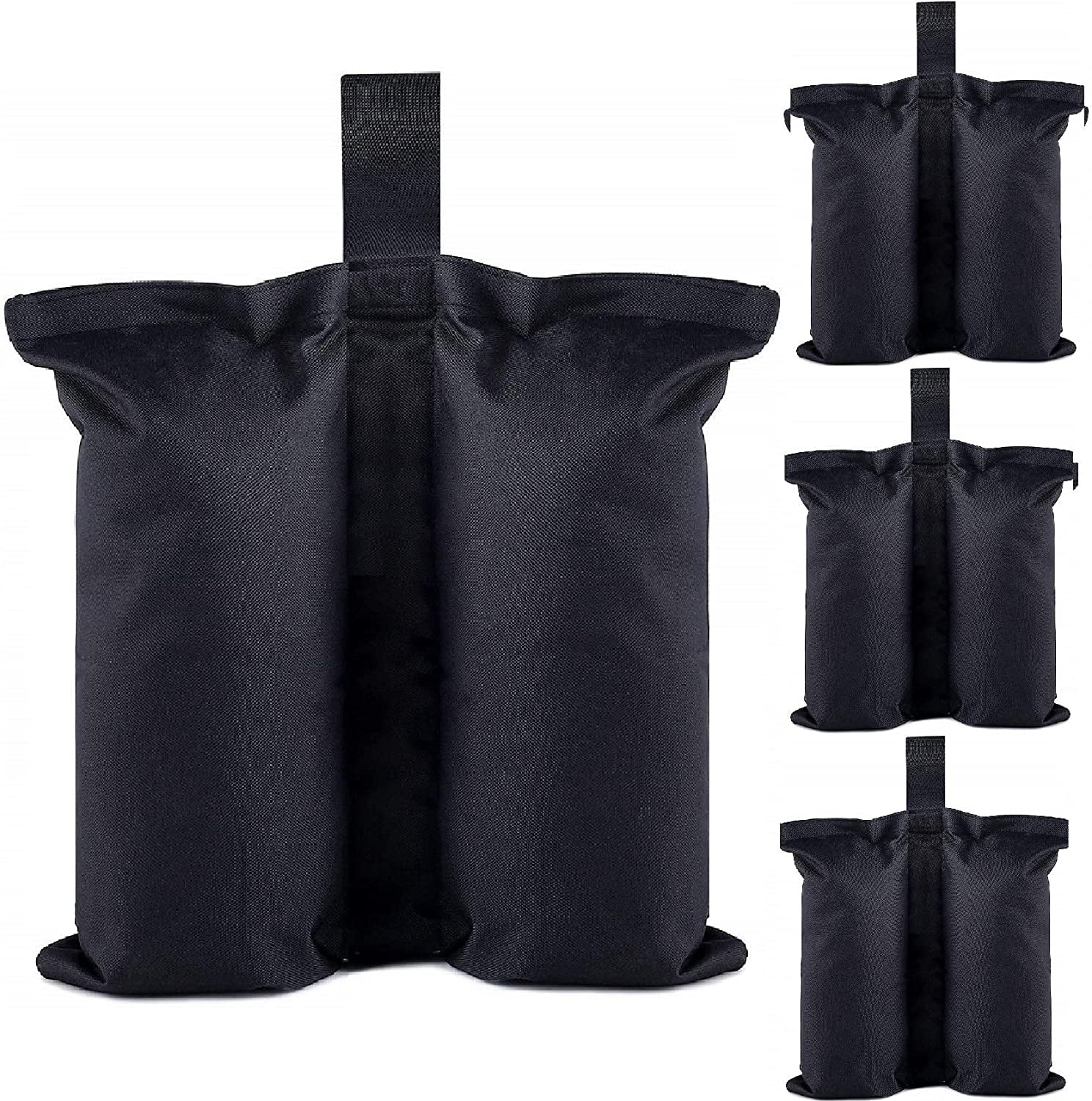 EZ Pop Up Canopy Tent Instant Shelter w Wheel Bag + 4 Sand Bags - 10'x10' Blue - D Model