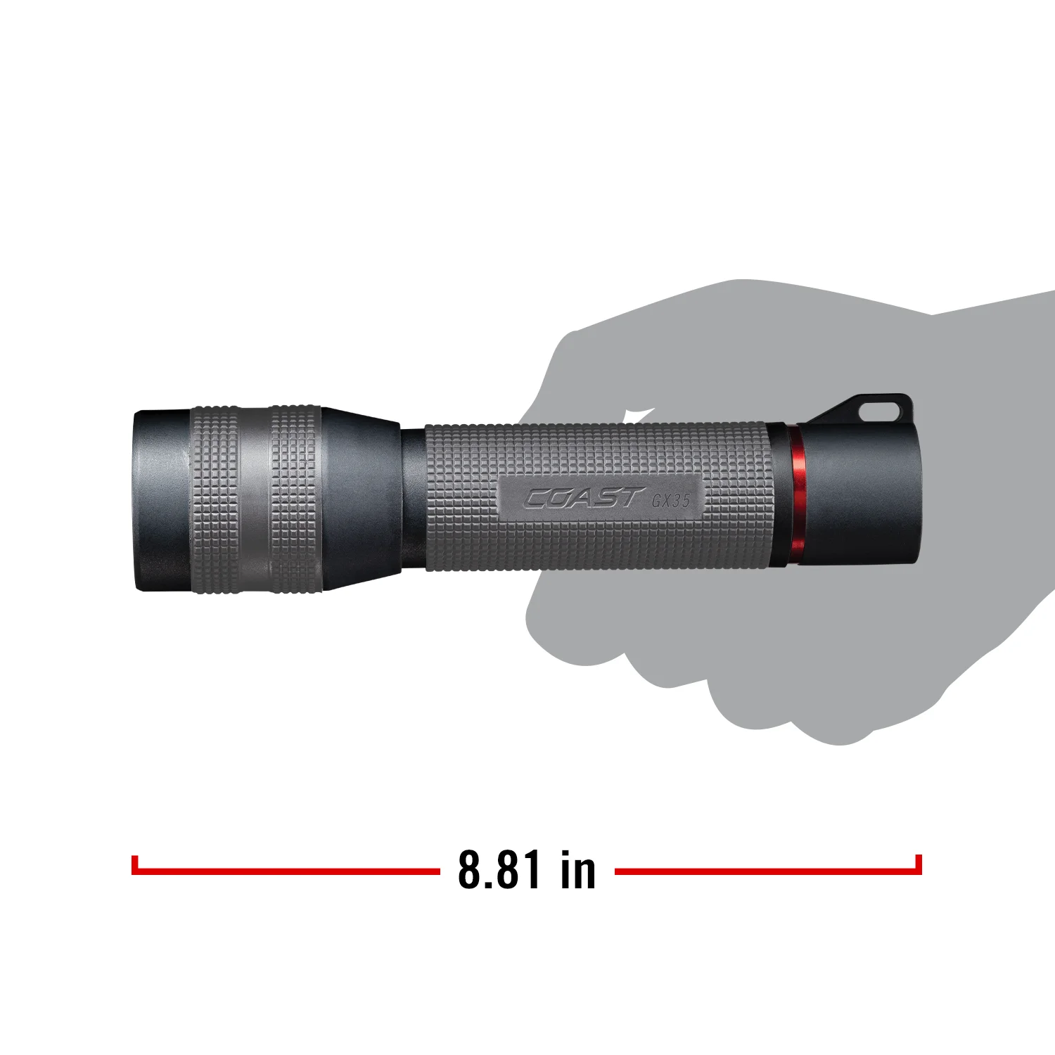 Coast GX35 IP67 Waterproof Flashlight, 13 oz.
