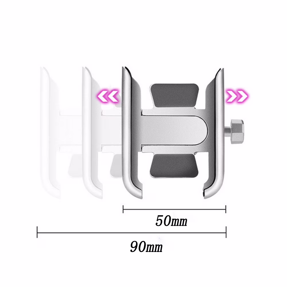 Motorcycle Cell Phone Holder For Honda VTX1800F1 on Blackline Breakout Cross Bones Dyna