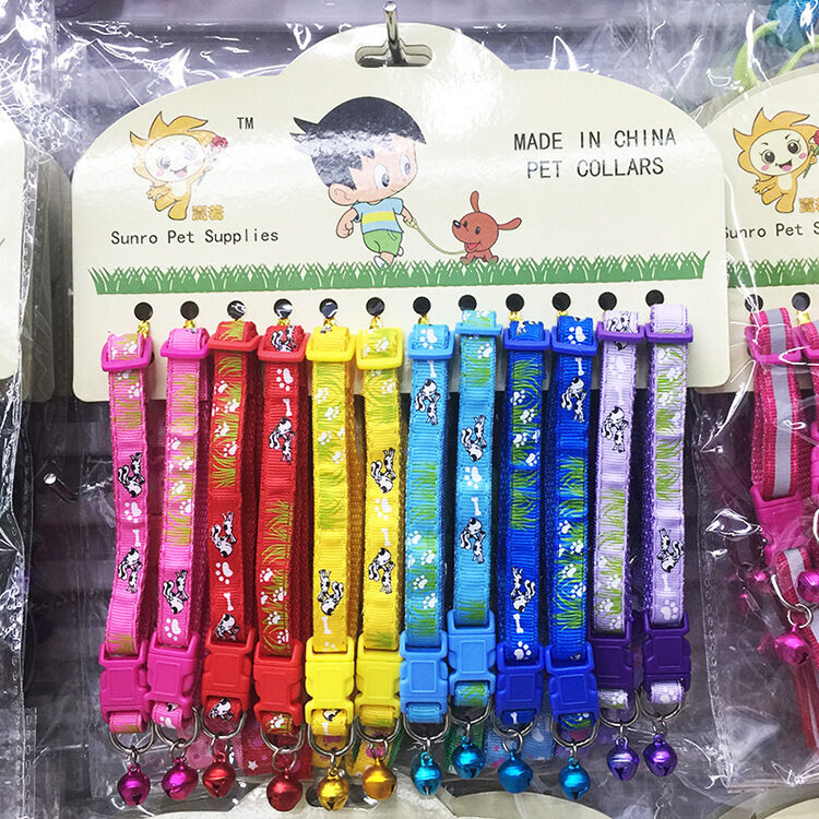 108 PCS Lot  Wholesale Small Dog Collar Pet Puppy Cat Kitty Necklace Collars
