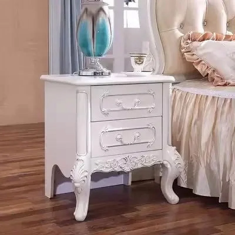 Luxury Queen Double Bed Modern Whitr King Headboard Frame Double Bed Girl Wood Sleeping Cama Matrimonio Bedroom Furniture