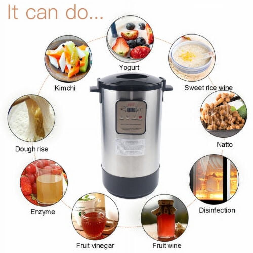 12L 110W Intelligent Automatic Yogurt/Wine Fermenter Maker Machine Durable