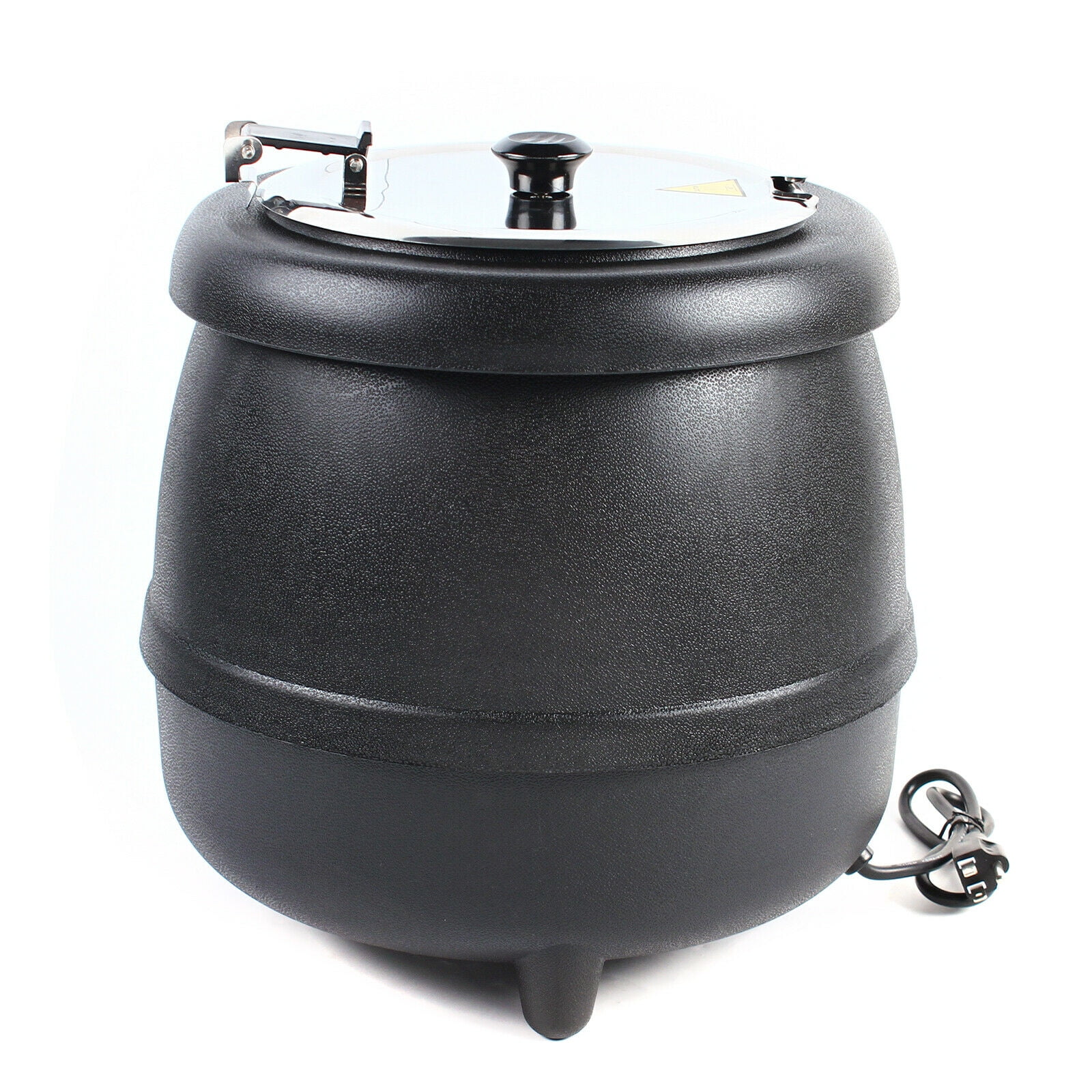 TOOL1SHOoo 10L Commercial Kitchen Restaurant Electric Food Soup Kettle Pot Warmer Black
