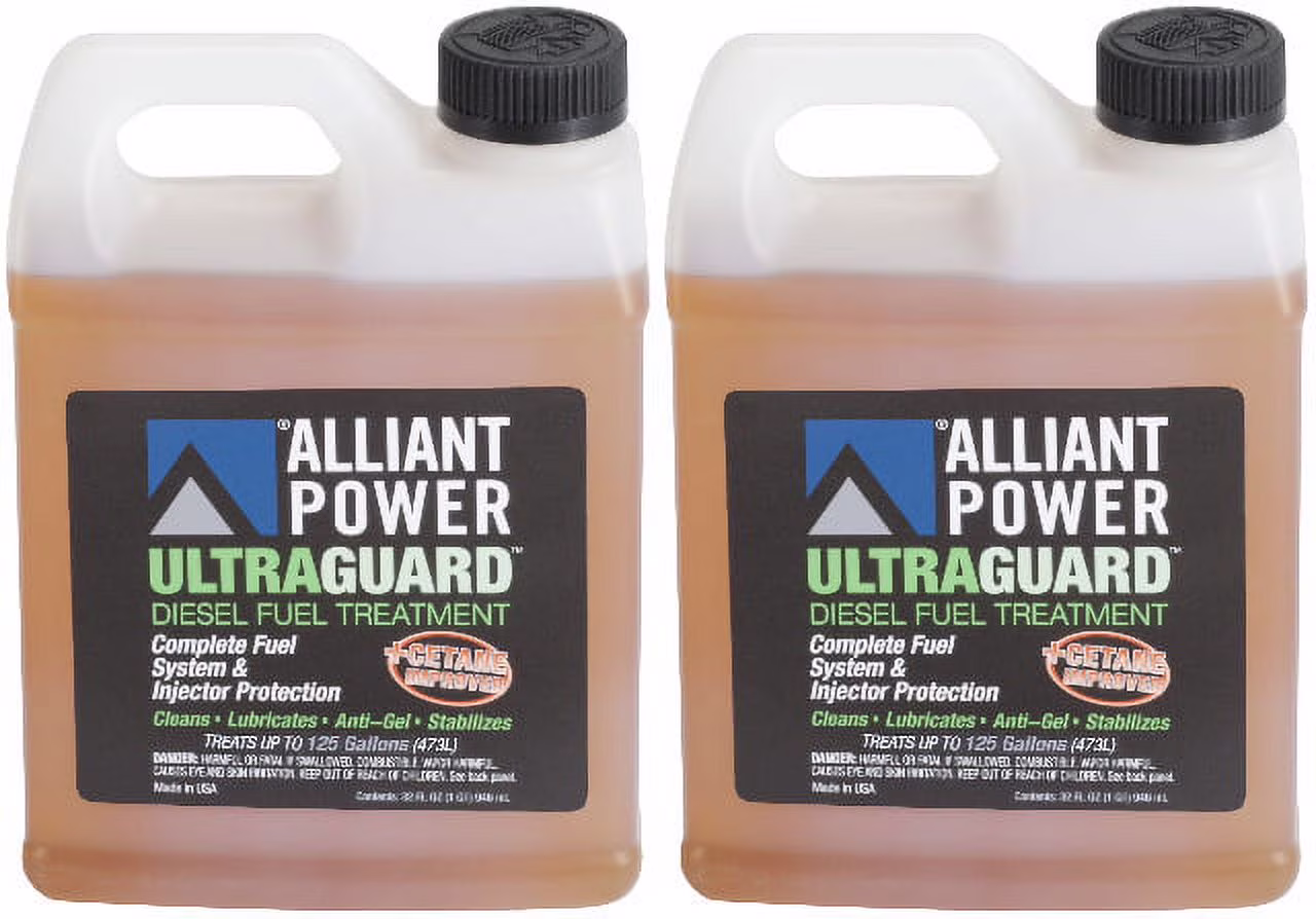 ULTRAGUARD Diesel Fuel Treatment | 2 Pack of 32 oz Jugs | Alliant Power # AP0502