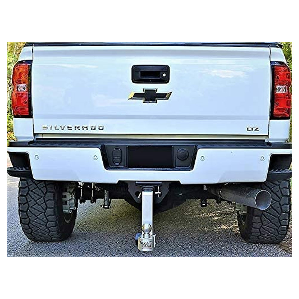 WEIGH SAFE 10in Drop Hitch/2in Shank 8K/12.5K GTWR Ball Mount with Keyed Alike 4 Lock Set (WS10-2-SET)