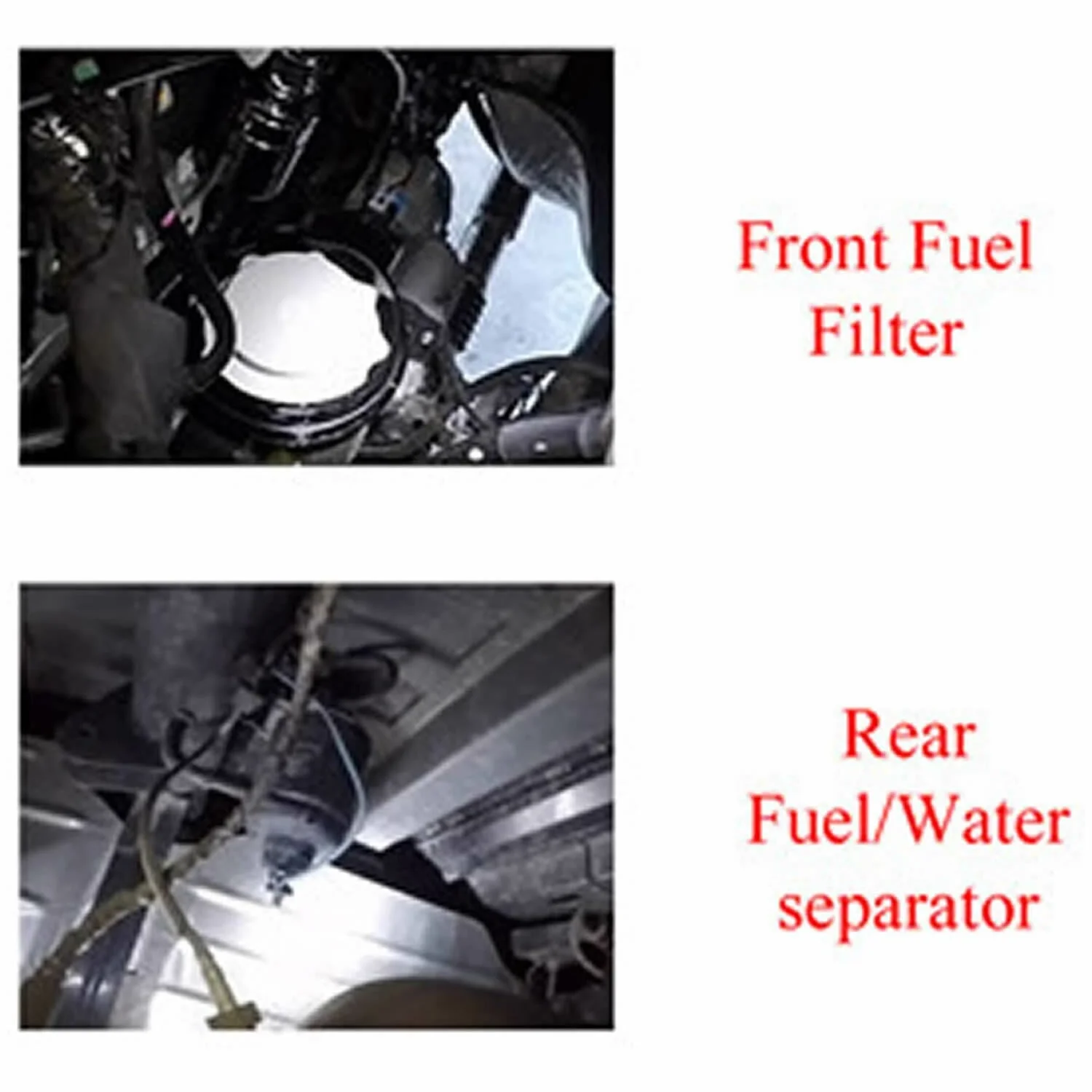 Fundyliue 68197867AA&68157291AA Fuel Filter Water Separator Combo For Dodge Ram 2500 3500 4500 5500 Turbo Diesel Engine