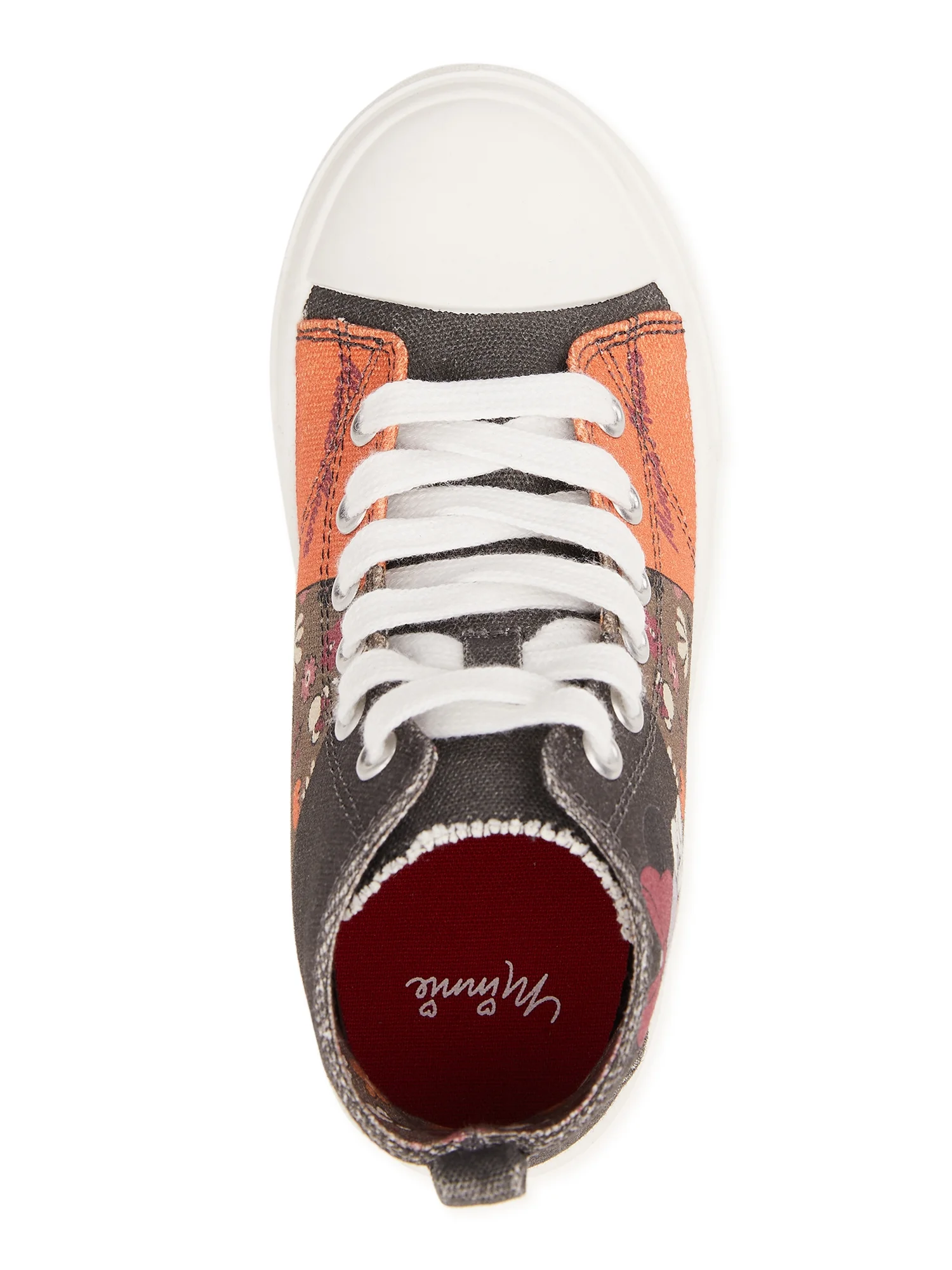 Disney Minnie Mouse Little Girl & Big Girl High Top Platform Sneakers, Sizes 13-4