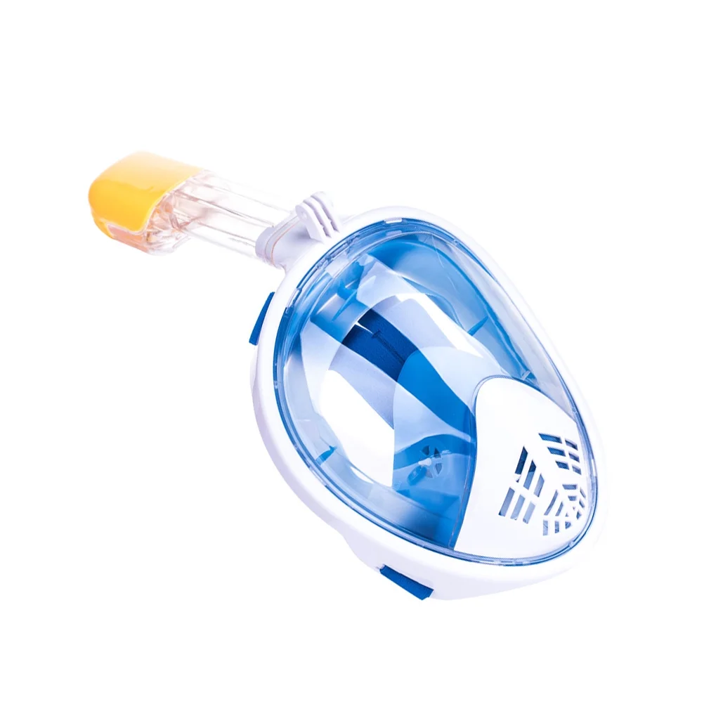 1PC Diving Mask Fashion Silicone Swimming Goggles Cool Snorkeling Swim Glasses All Dry Swimming Goggles with Air Tube Anti-fog