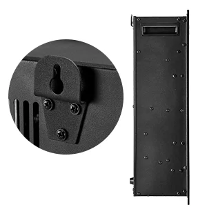 Danrelax 36'' Recessed Mounted Electric Fireplace Insert, 750/1500W