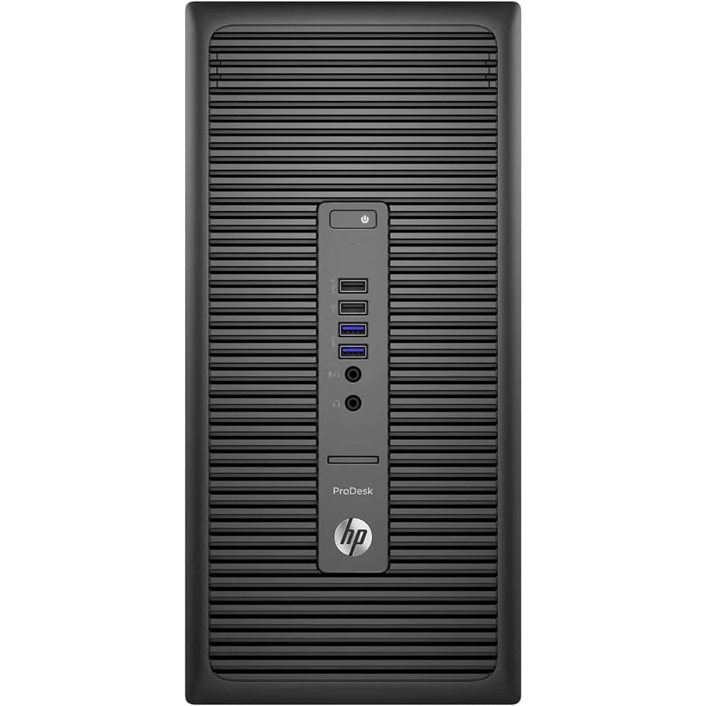 HP 405 G1 PC Tower AMD A5 CPU 16GB RAM 512GB SSD With Windows 10 (Restored)