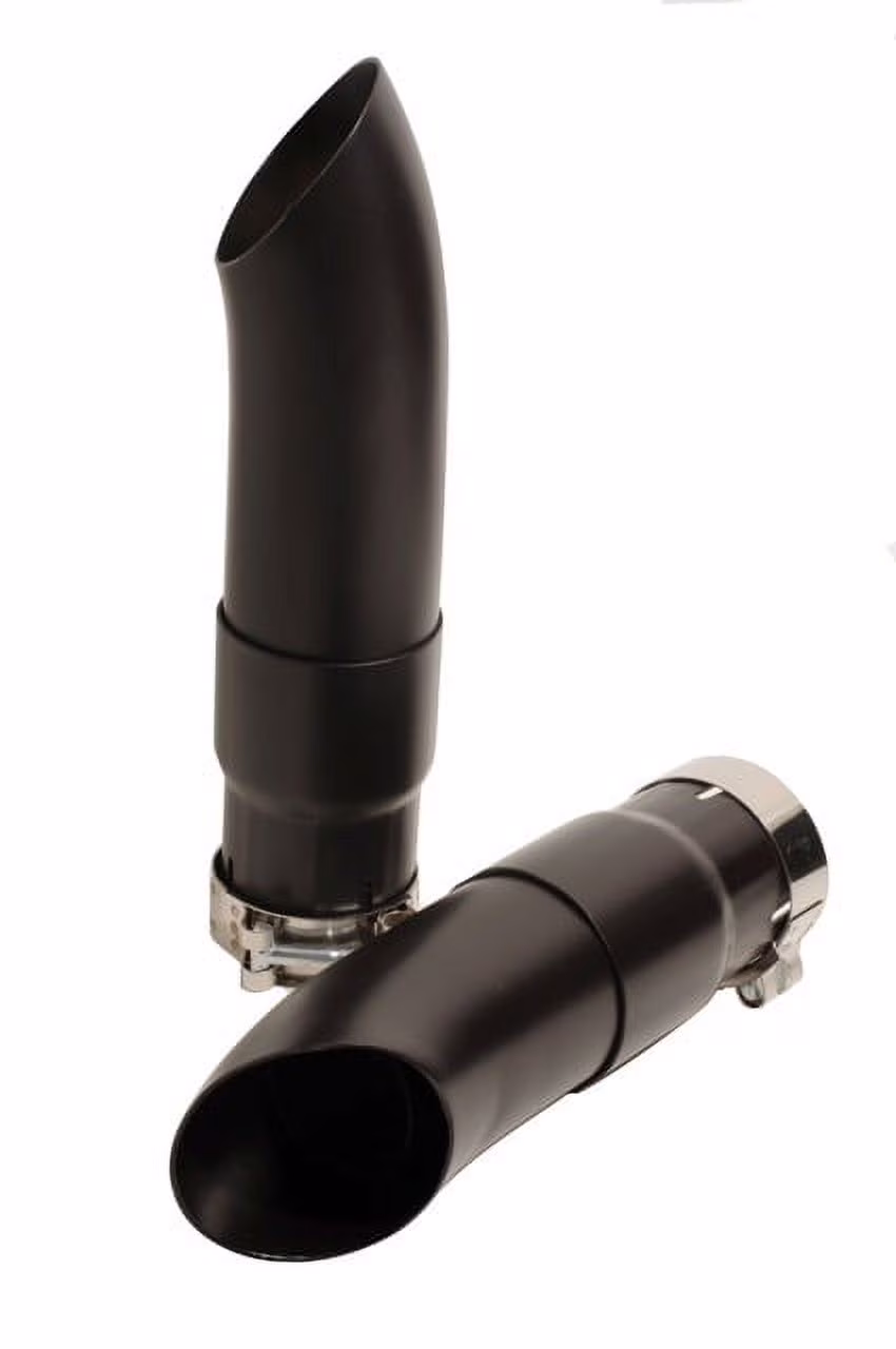 Radiant Cycles Shorty GP Exhaust for 2006- 2008 Ducati Monster M695 695 Black