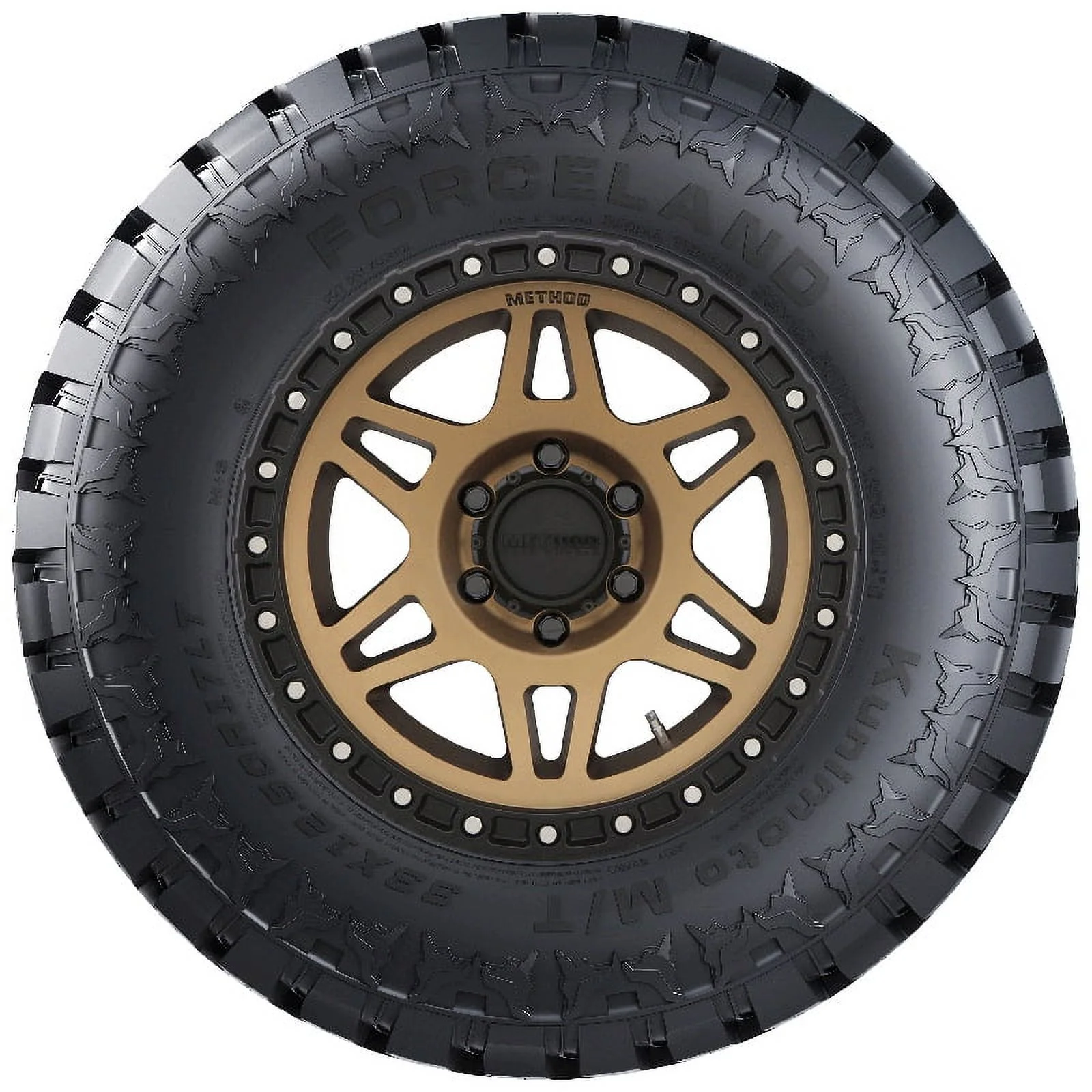 Forceland Rebel Hawk M/T Mud Terrain LT33X12.50R18 118Q E Light Truck Tire
