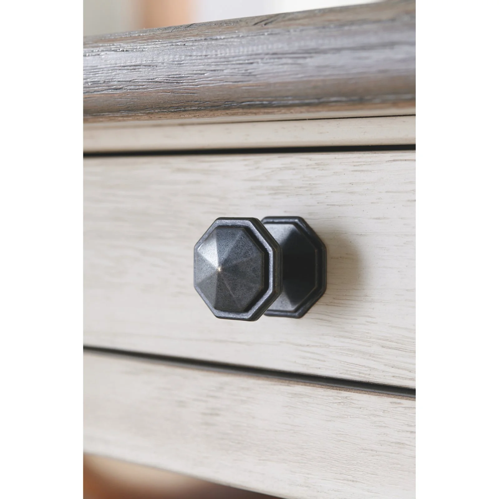 Ashley Bolanburg Engineered Wood Counter Height Dining Table in Two-Tone