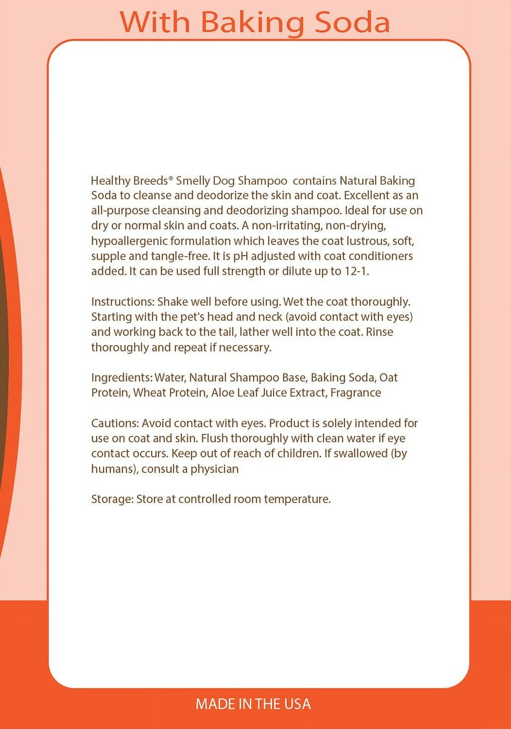 Healthy Breeds 840235160458 Papillon Smelly Dog Baking Soda Shampoo