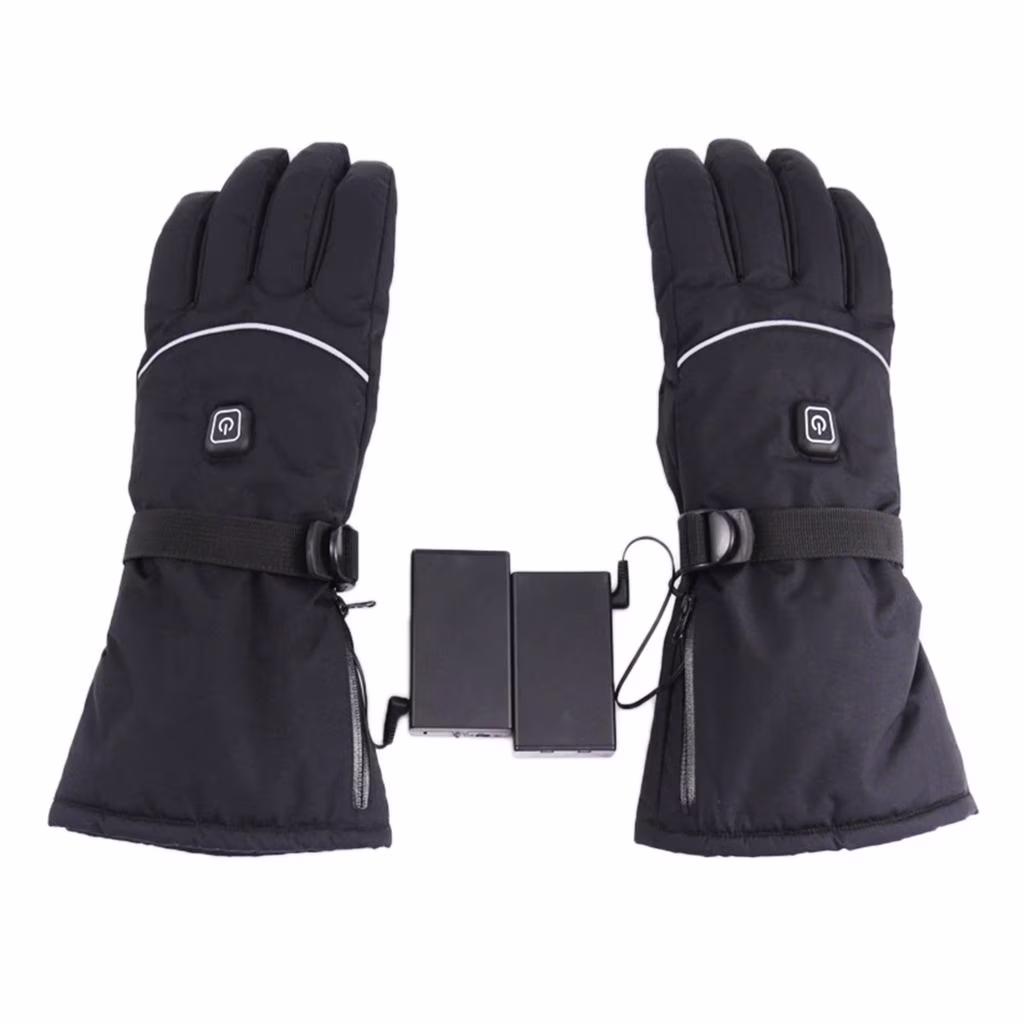 Electric Heated Gloves Mens Hands Warmer Outdoor Sport Fishing Skiing Hiking