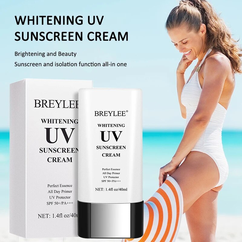 Sunscreen Cream SPF50 Sunblock PA+++ Moisturizing Anti Aging Dust Oil Control Reduce Melanin Skin Care 40ml