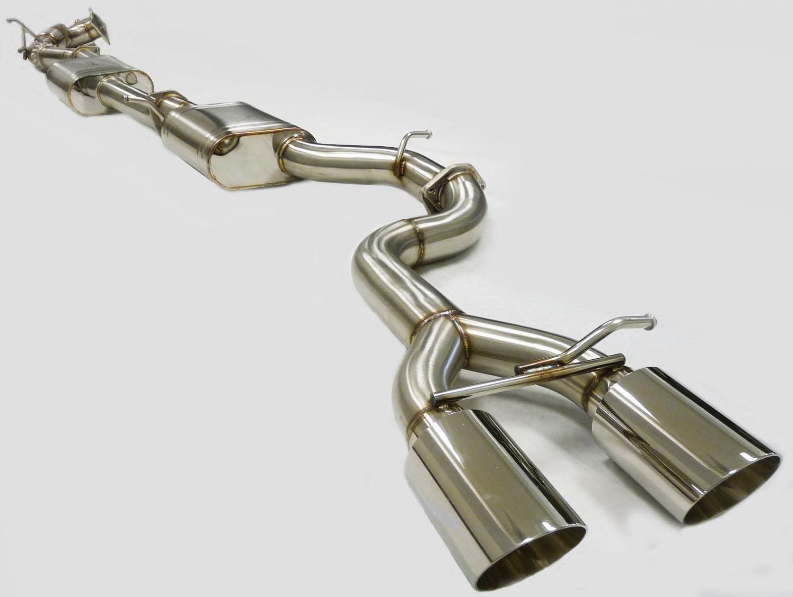 S/S Catback Exhaust Fitment For 12 to 13 Volkswagen Golf VI MK6 By Becker-P